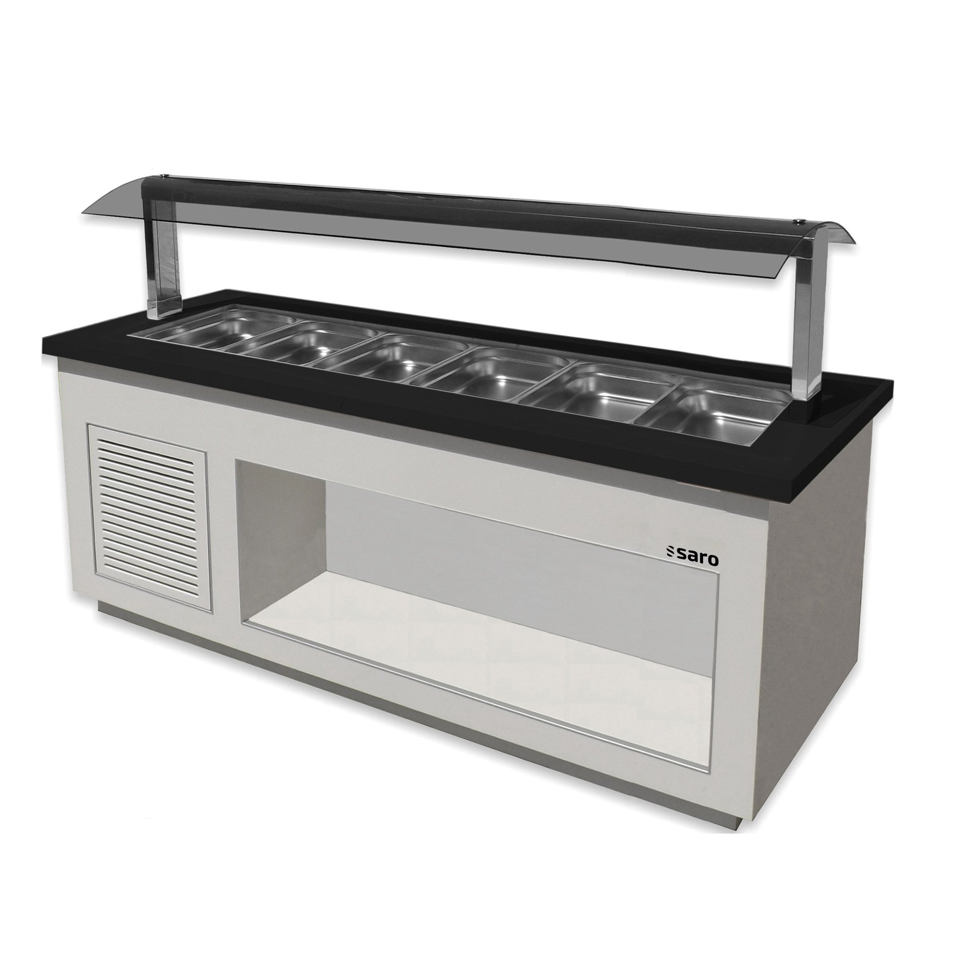 Salatbar für 6x 1/1 GN, Modell PREMIUM LINE SB-K230 weiß Salatbar für 6x 1/1 GN, Modell PREMIUM LINE SB-K230 weiß