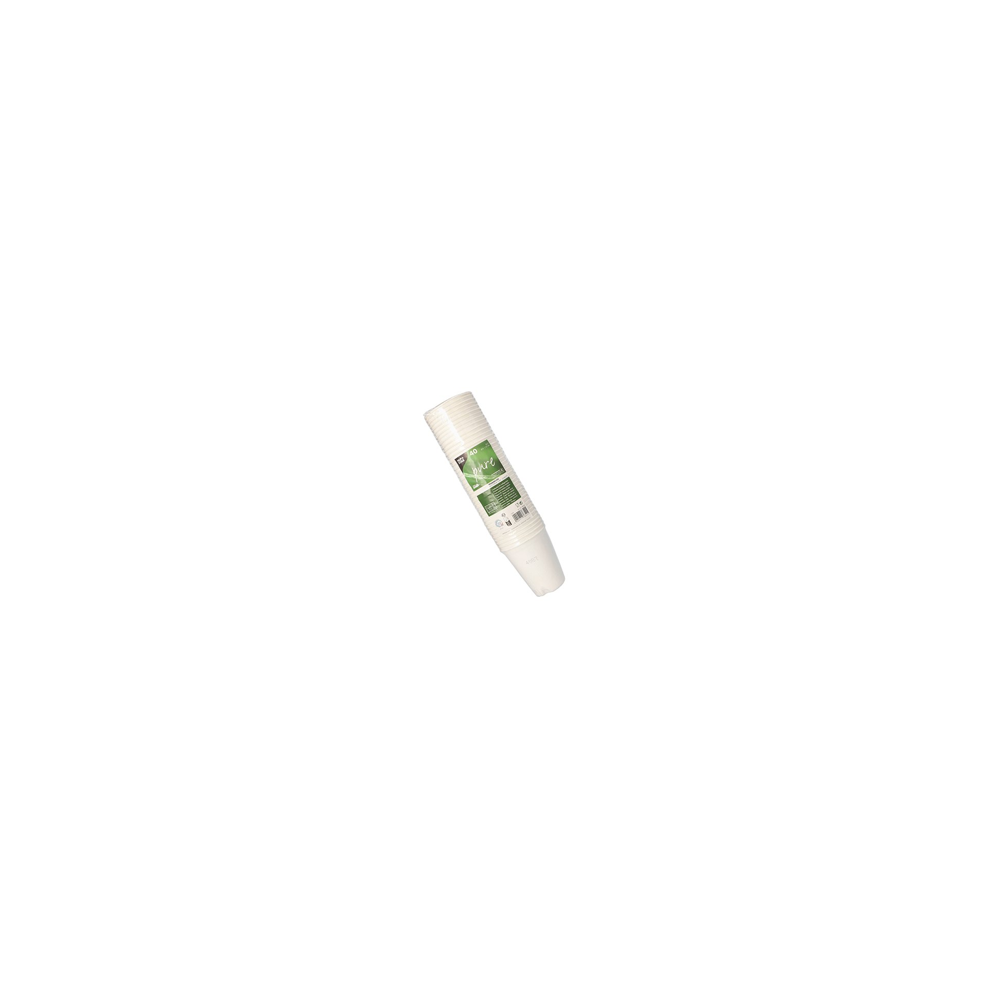 papstar-89854-trinkbecher-zuckerrohr-pure-0-2l-8cm-9-1cm-weiss-fuer-heissgetraenke-2 Trinkbecher, Zuckerrohr "pure" 0,2 l Ø 8 cm · 9,1 cm weiss für Heißgetränke