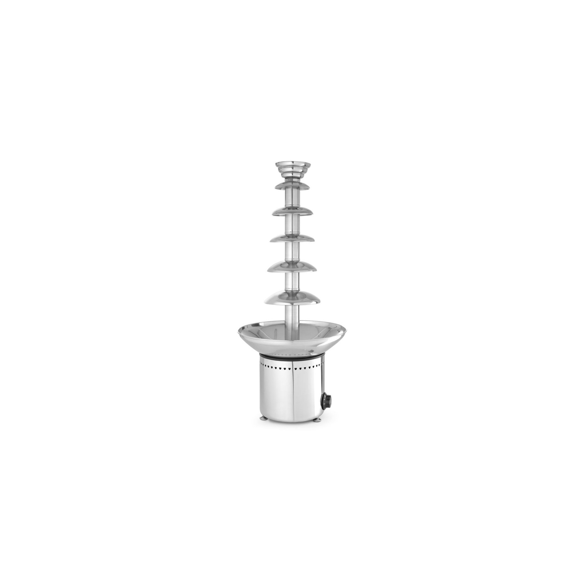 Schokoladenbrunnen mit 6 Ebenen, 230V/300W, ⌀372x(H)850mm Schokoladenbrunnen mit 6 Ebenen, 230V/300W, ⌀372x(H)850mm