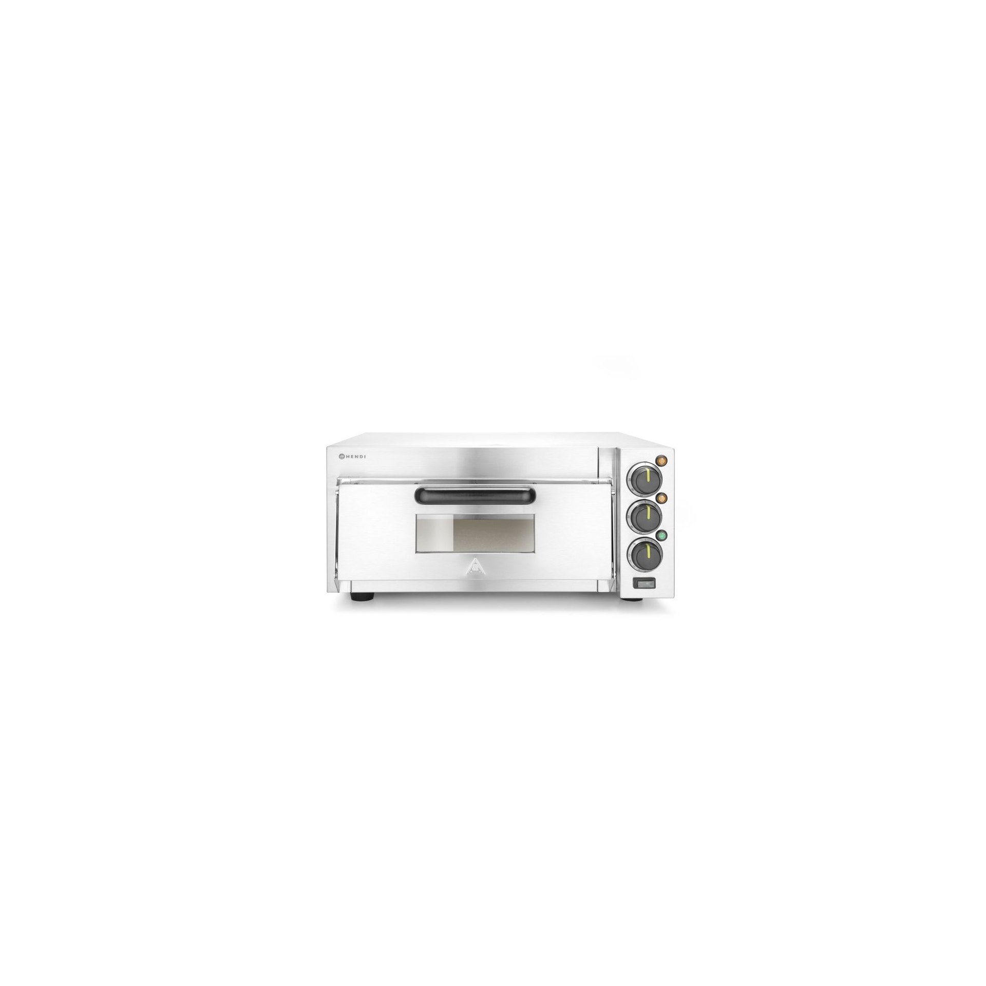 Pizzaofen kompakt, Silber, 230V/2000W, 580x560x(H)275mm