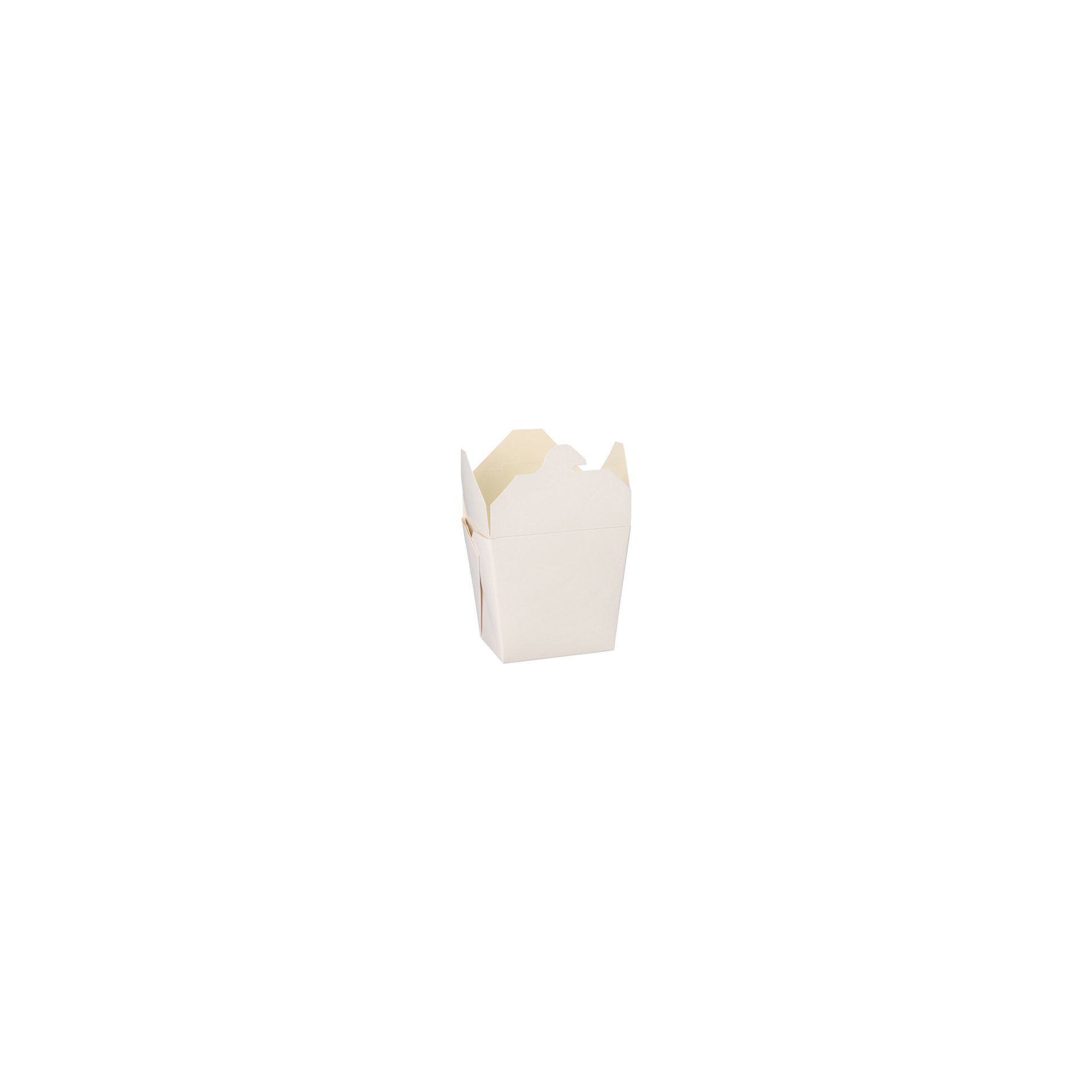 Snackboxen "ASIA" eckig 470 ml 8,5 cm x 7,5 cm x 5,5 cm weiss Snackboxen "ASIA" eckig 470 ml 8,5 cm x 7,5 cm x 5,5 cm weiss