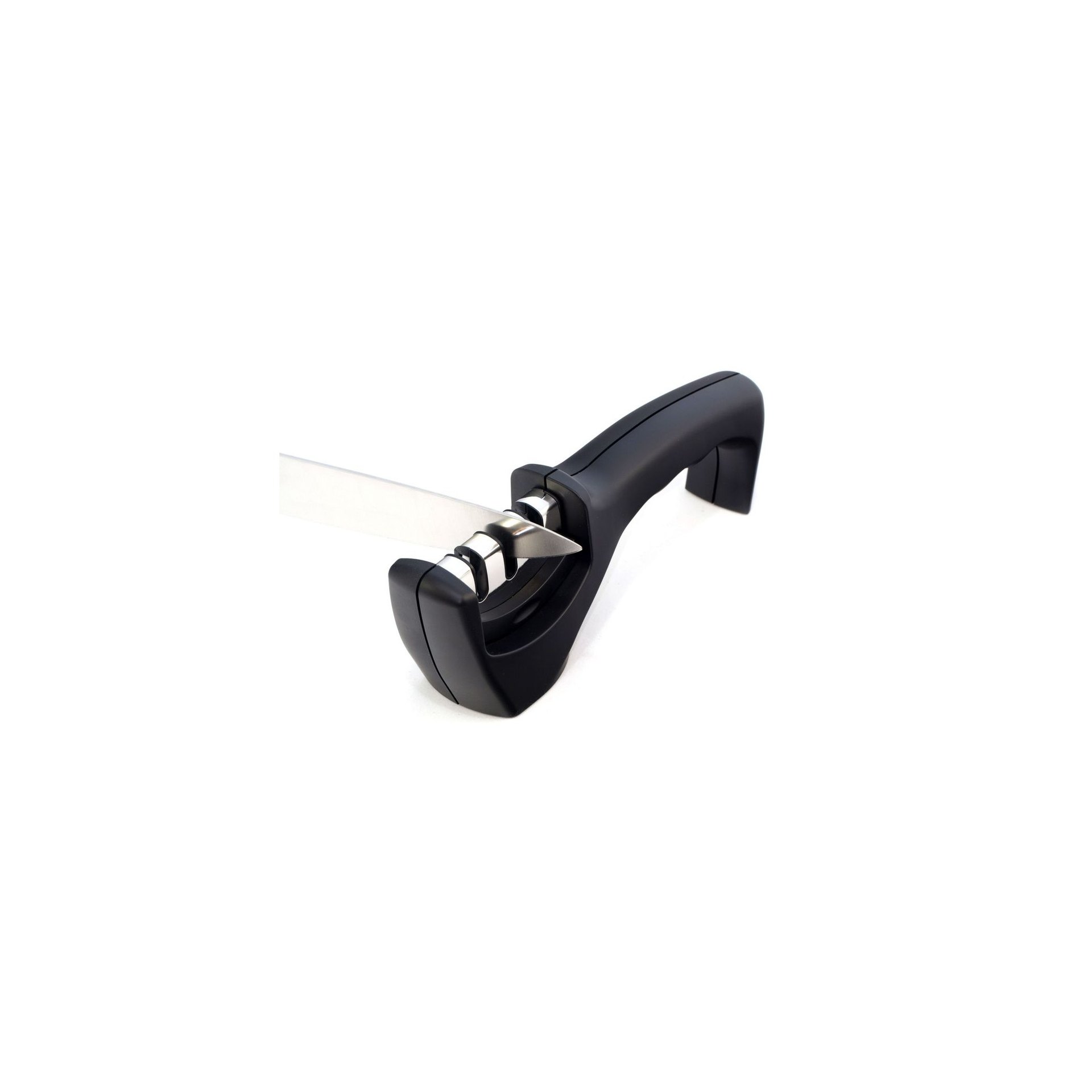 Messerschärfer, Schwarz, 200x46x(H)75mm Messerschärfer, Schwarz, 200x46x(H)75mm