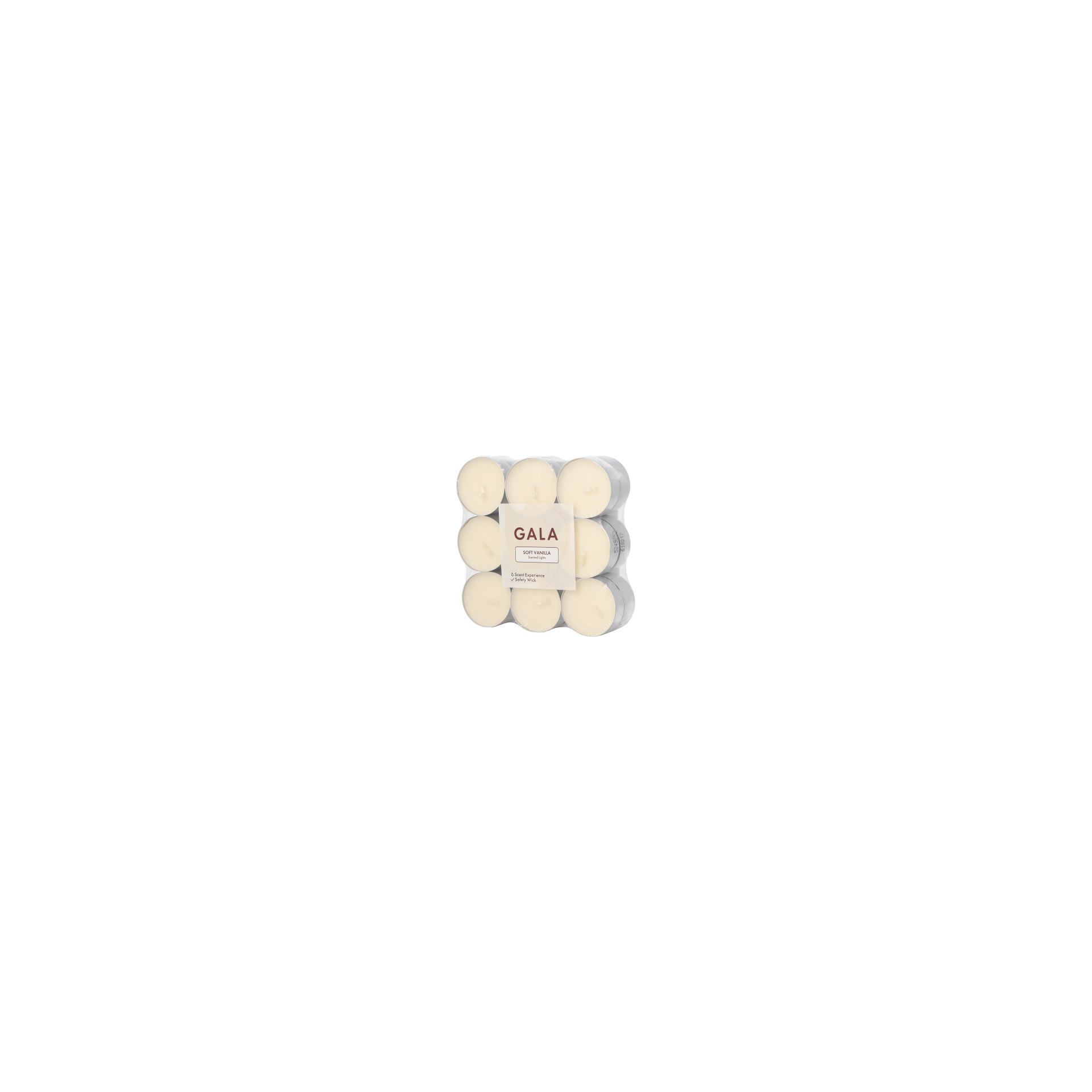 "GALA" Duftlichte Ø 37,5 mm · 16,6 mm creme - Soft Vanilla "GALA" Duftlichte Ø 37,5 mm · 16,6 mm creme - Soft Vanilla