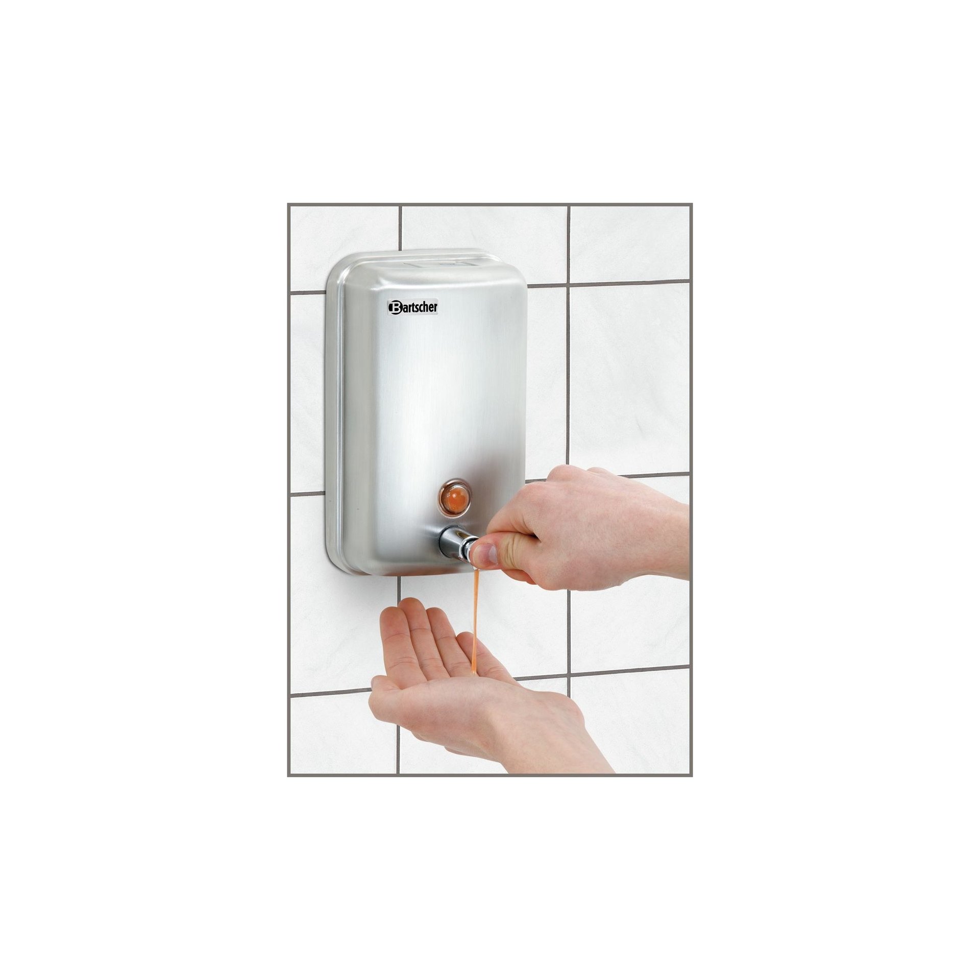 Seifenspender, Wandmontage, CNS, 1L Seifenspender, Wandmontage, CNS, 1L
