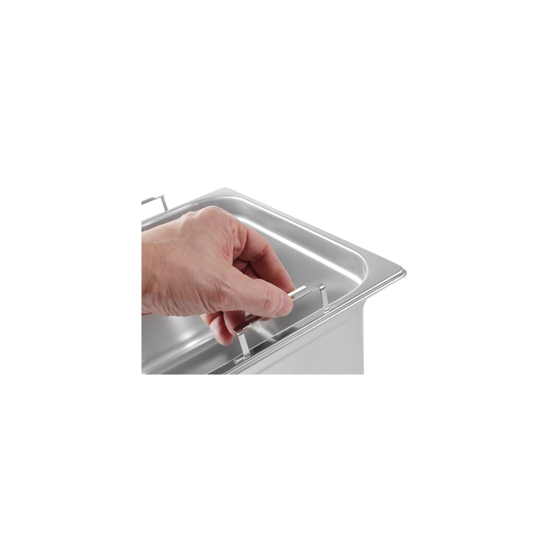 GN-Behälter mit einklappbaren Griffen, GN 1/1, 28L, (H)200mm