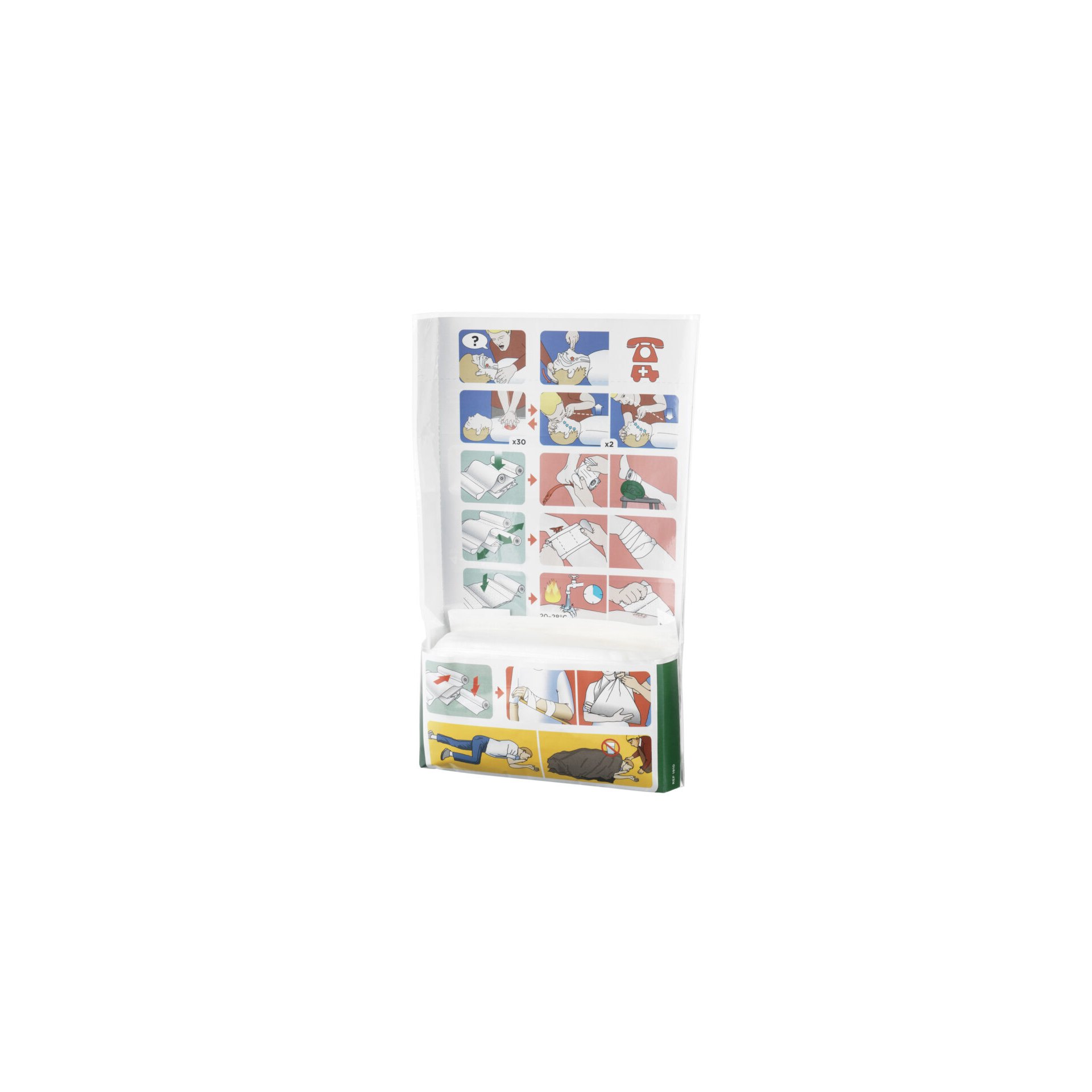 "Cederroth" 4 in 1 Blutstiller Wundverband Set, 3-teilig
