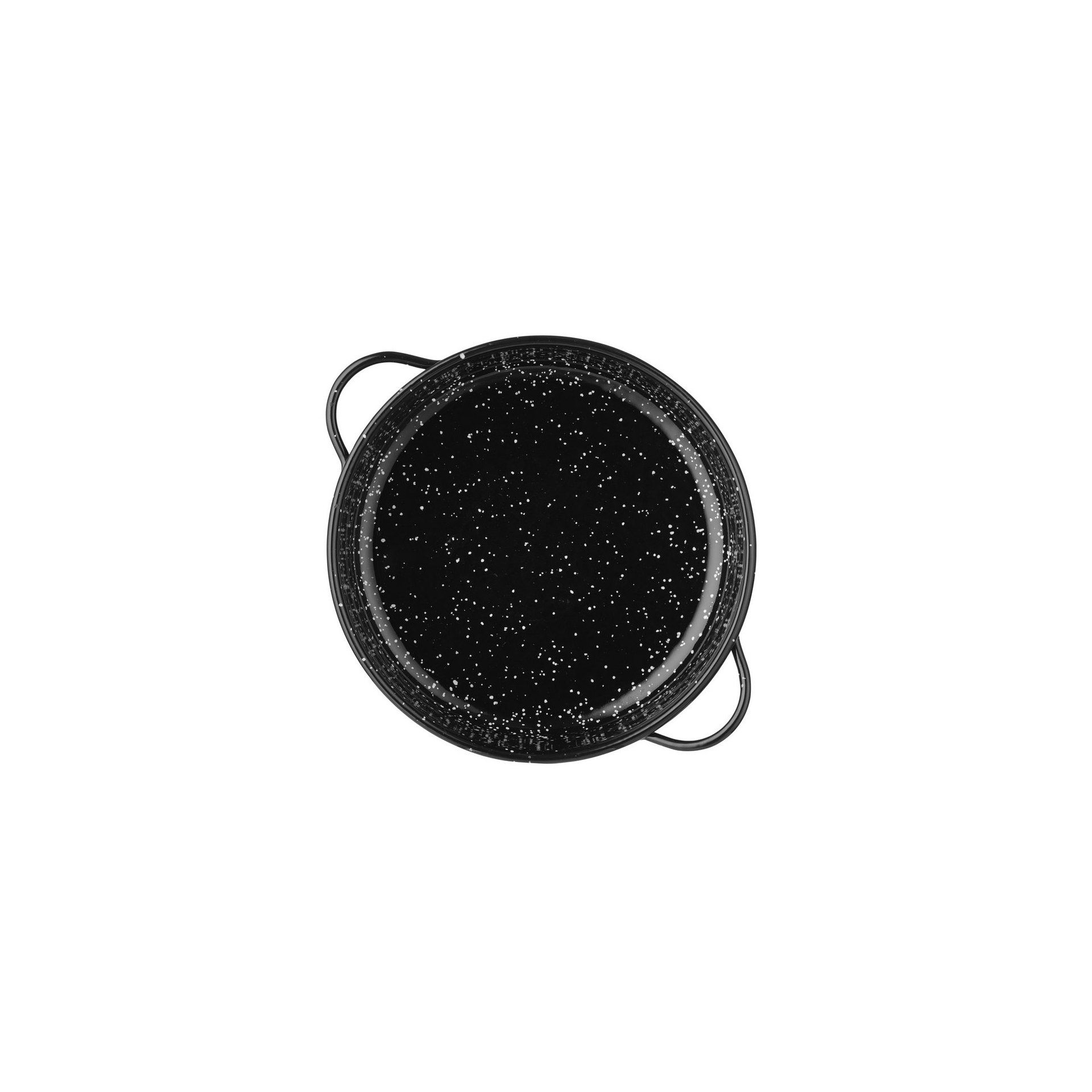Auflaufform, emailliert, Schwarz, ⌀200x(H)45mm