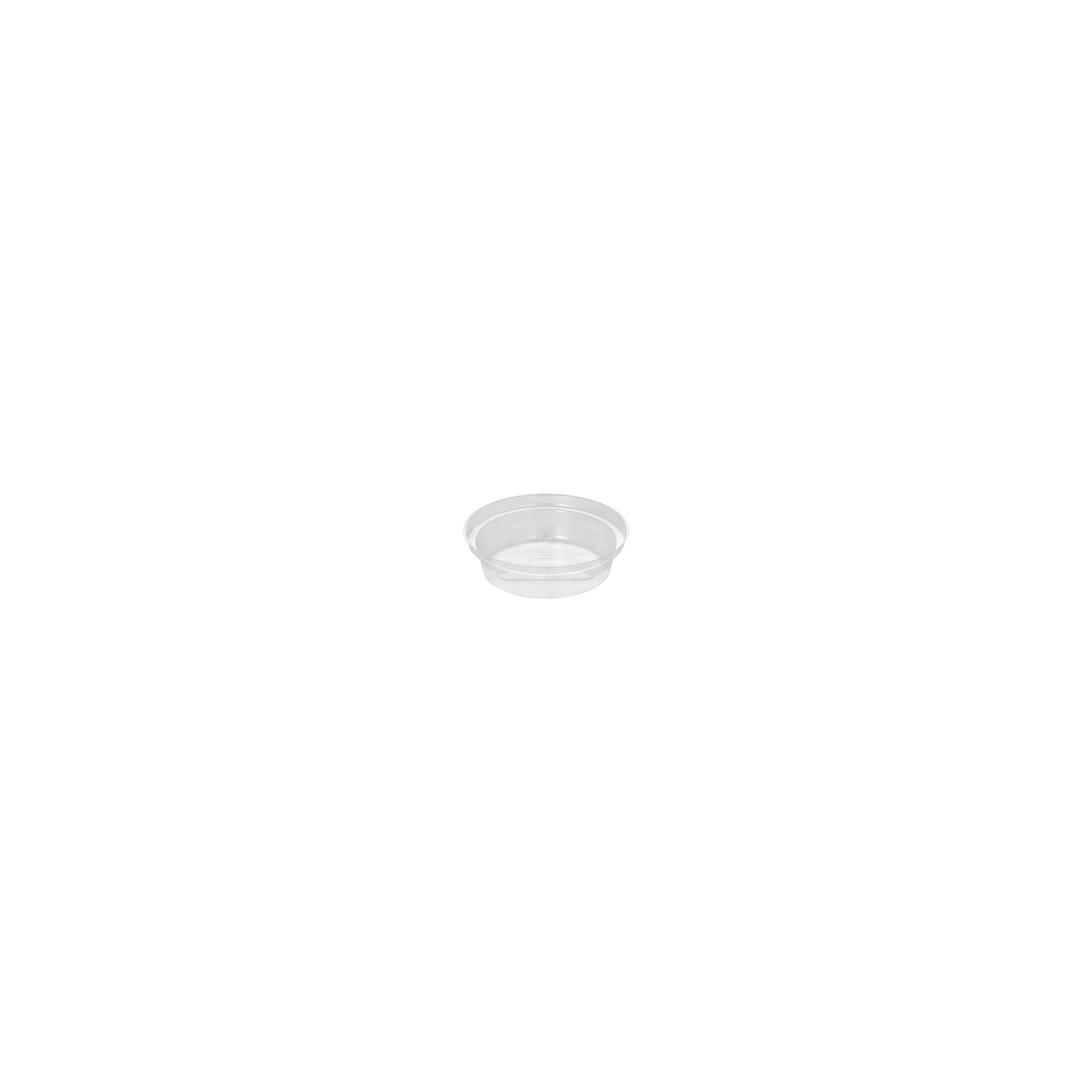 Einsätze, PET "Hurricane" rund Ø 9 cm · 2,2 cm glasklar Einsätze, PET "Hurricane" rund Ø 9 cm · 2,2 cm glasklar