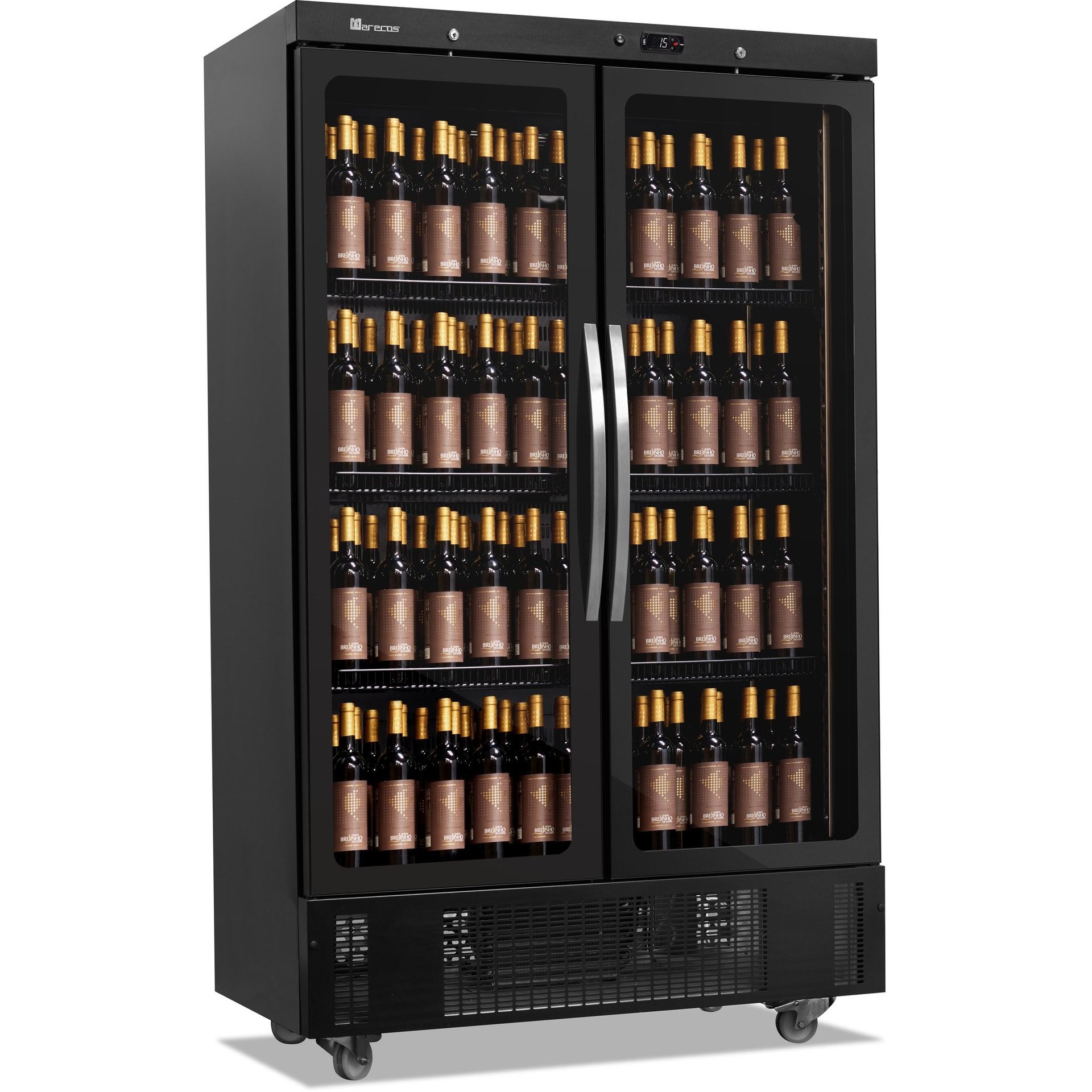 Weinkühlschrank mit Glastür, CV800CSPV