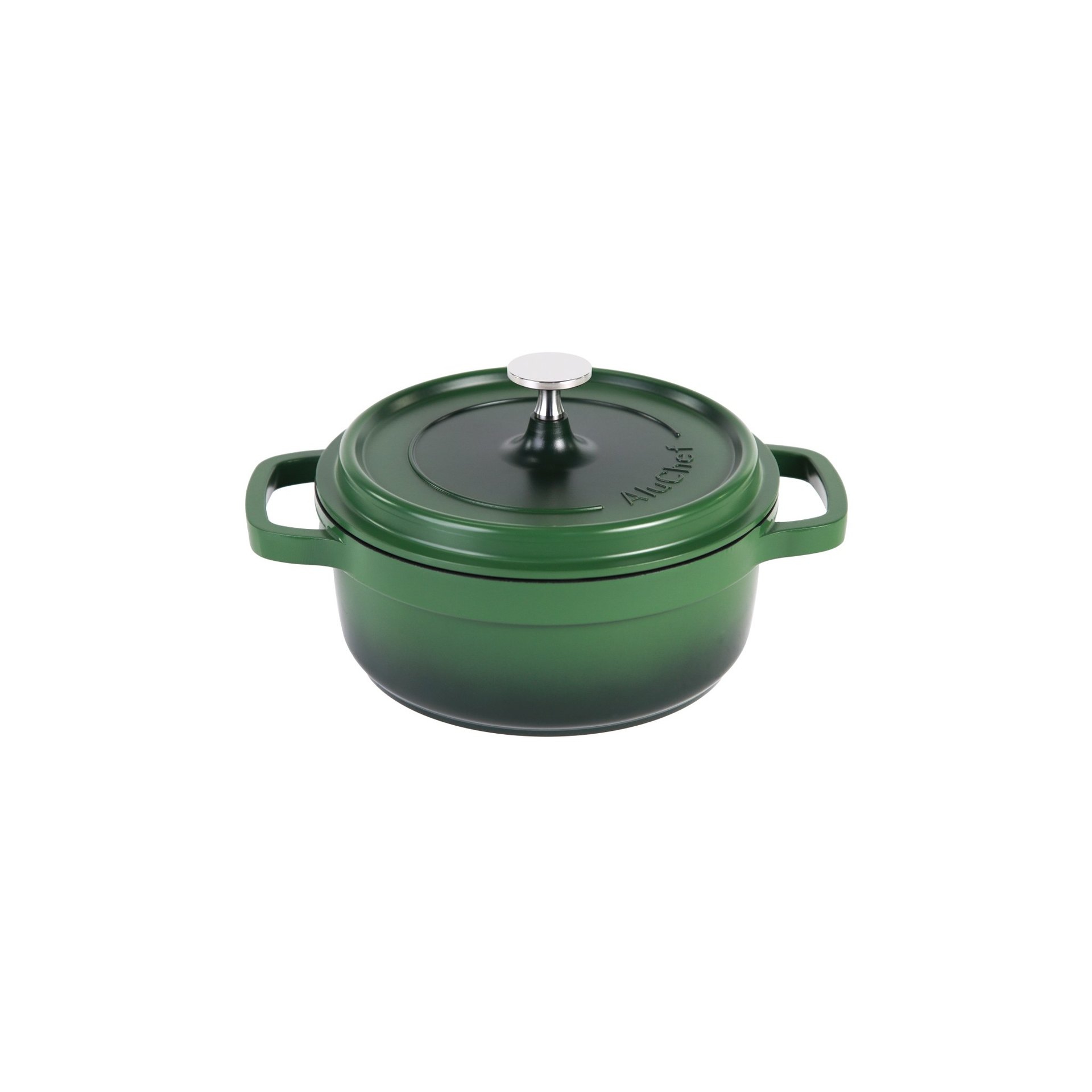 AluChef® Cocotte, rund 20 cm / grün AluChef® Cocotte, rund 20 cm / grün