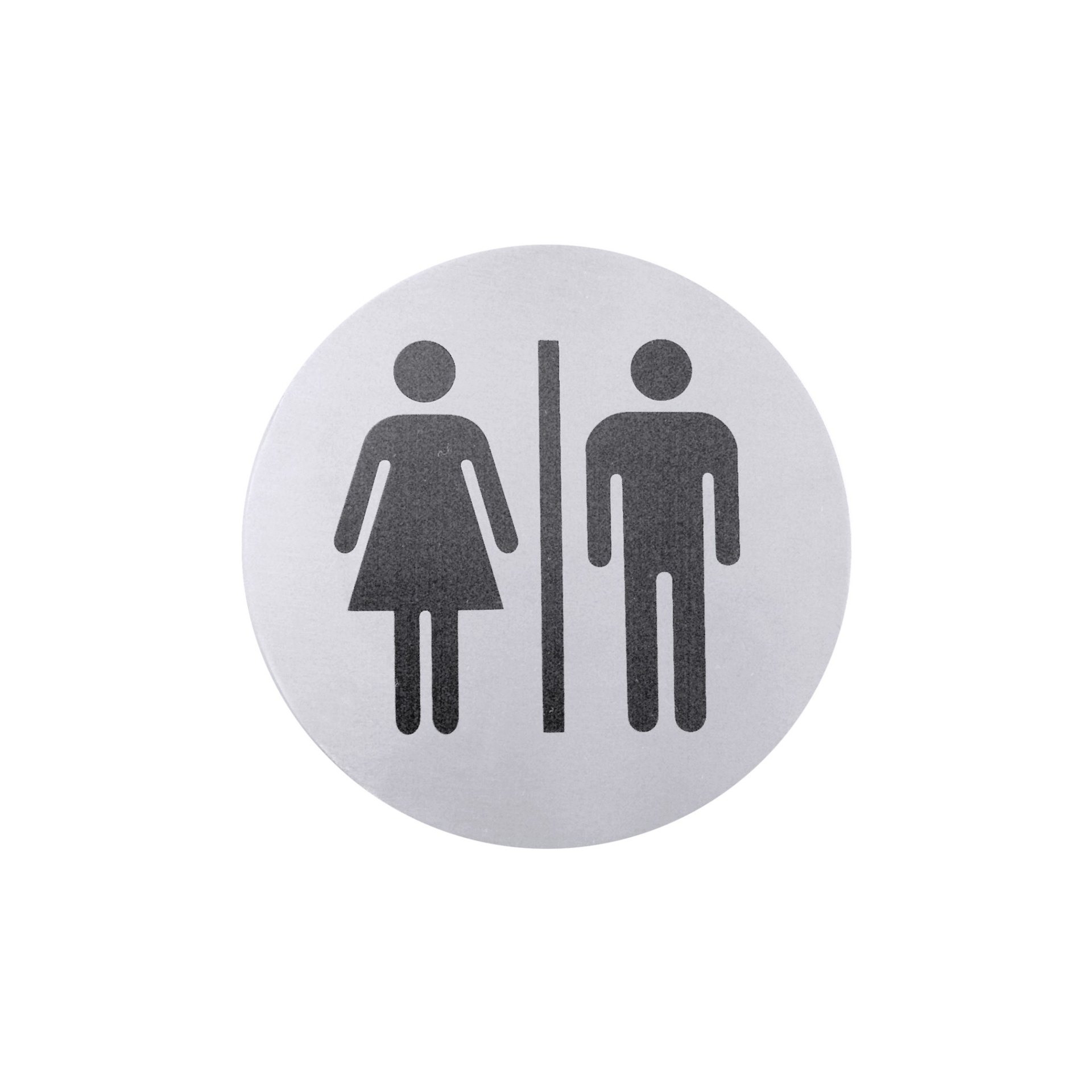 Toiletten-Türsymbole Dame/Herr