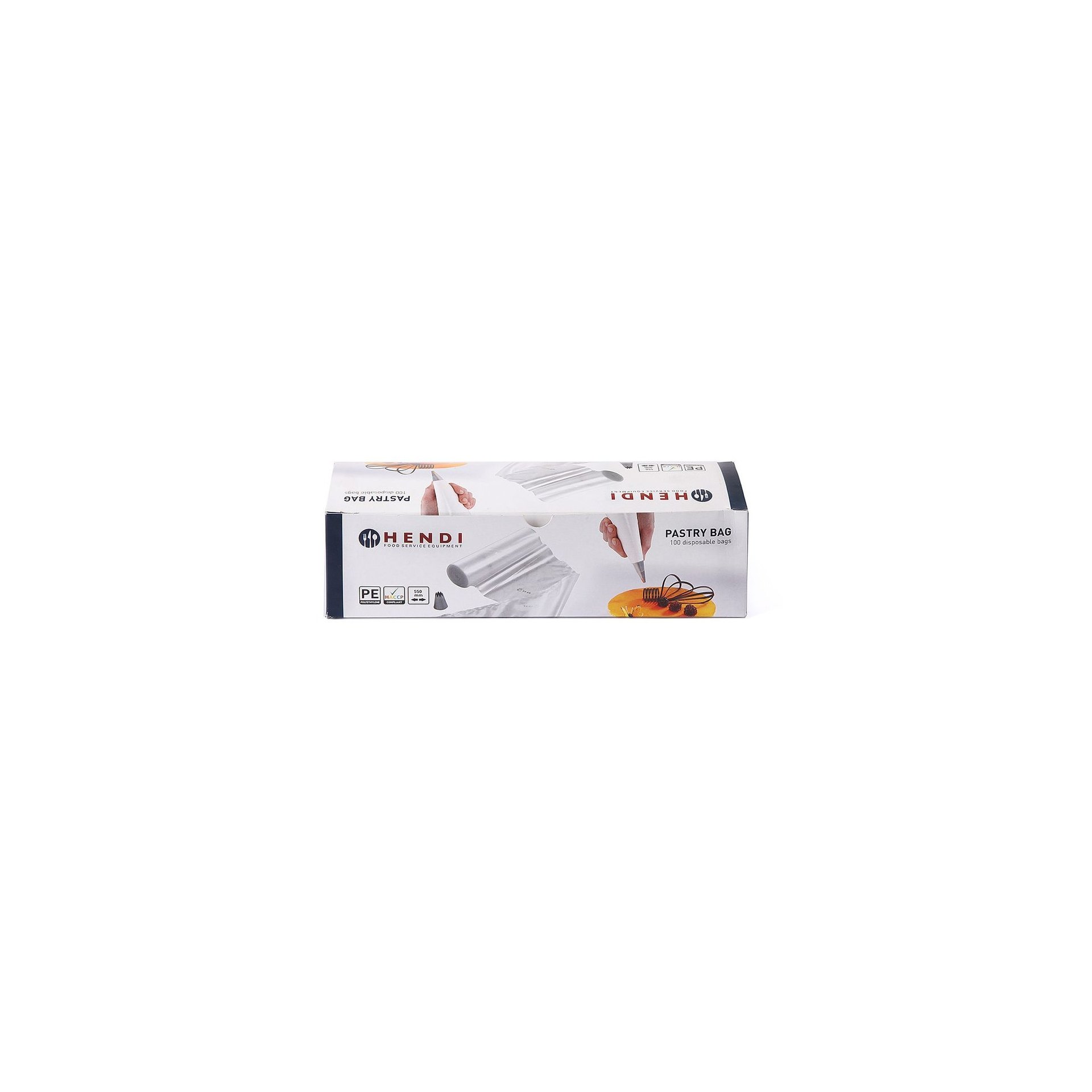 Spritzbeutel, transparent, 100 Stk., 445x220mm Spritzbeutel, transparent, 100 Stk., 445x220mm