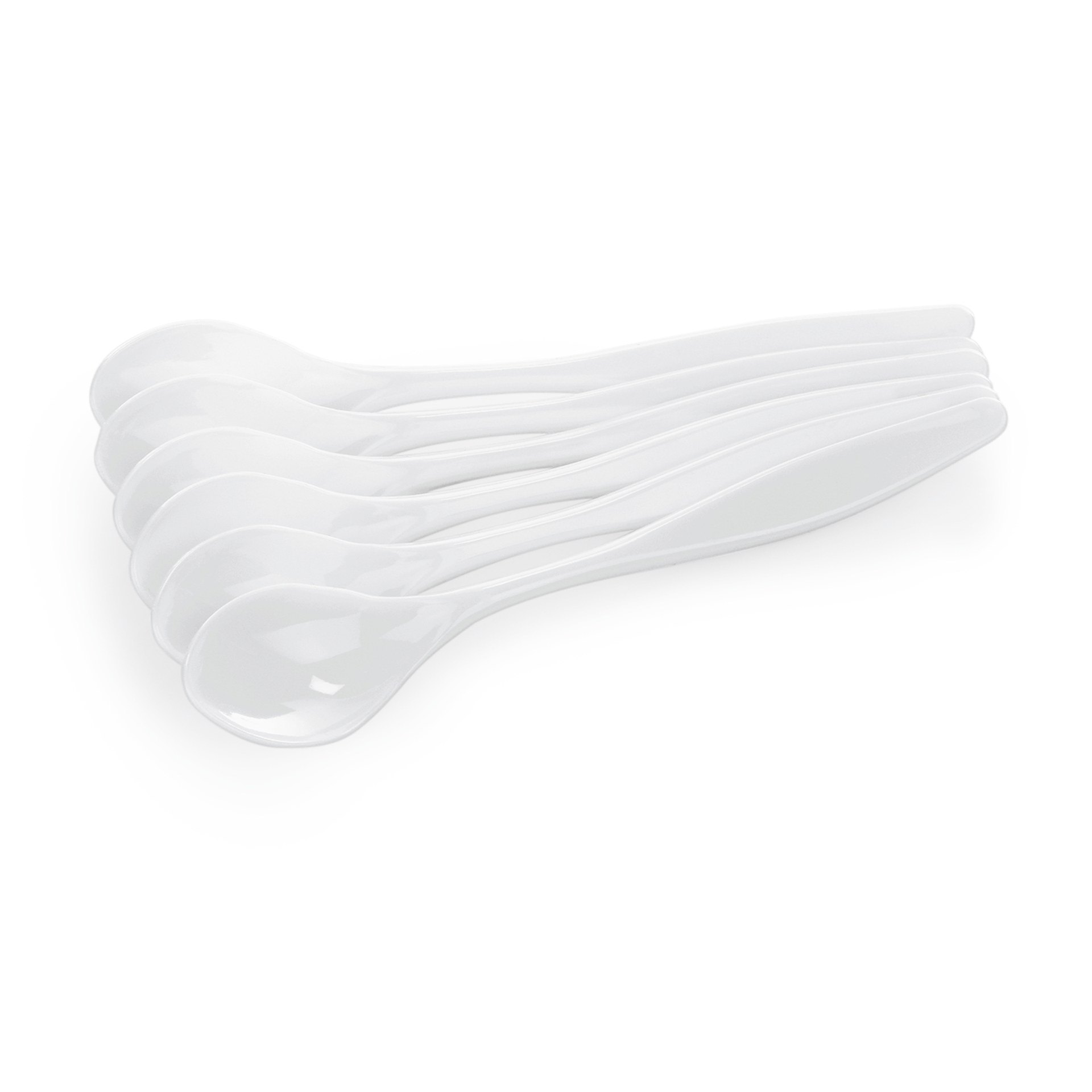 Eierlöffel Set, 14 cm, Kunststoff