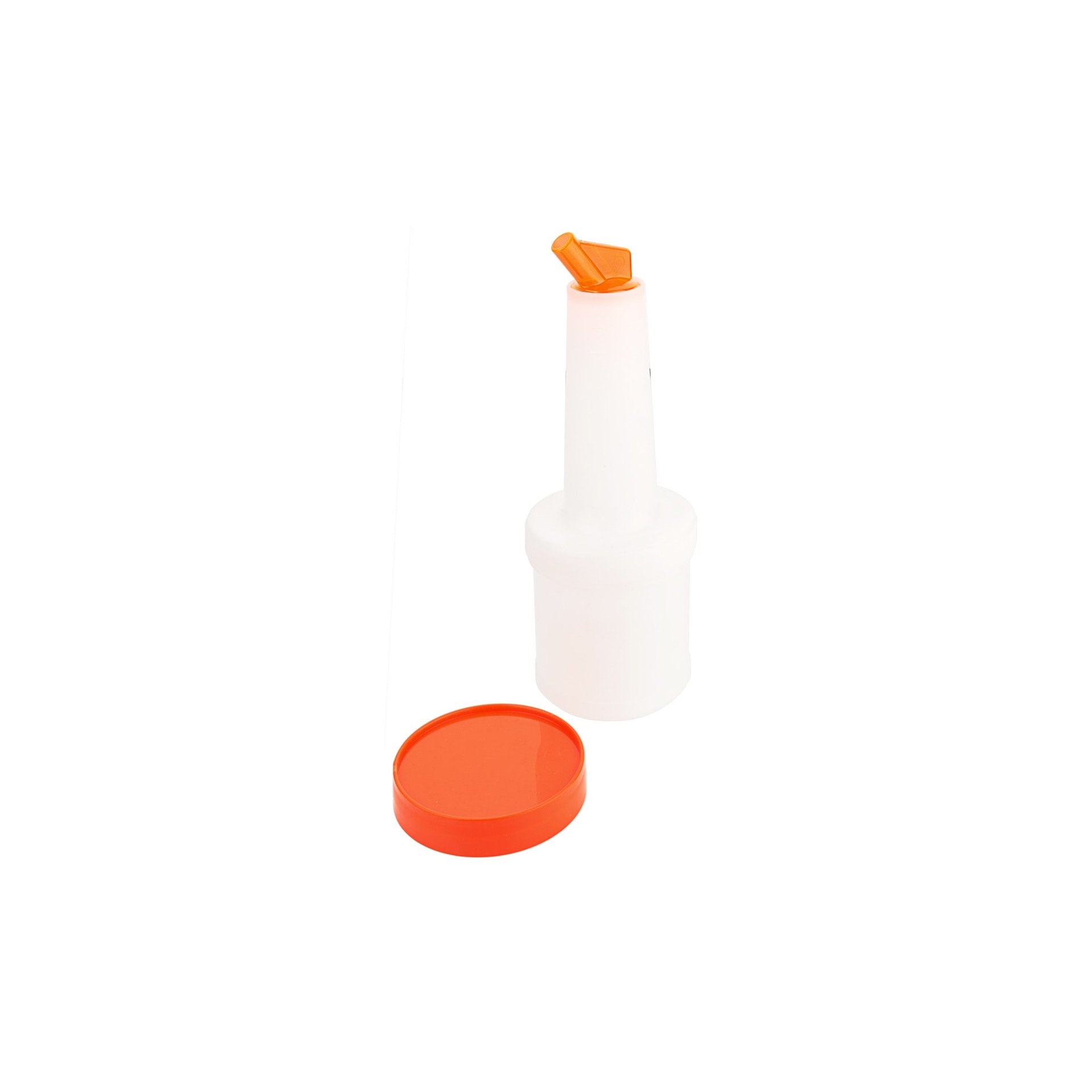 Dosier- und Vorratsflasche orange / 0,5 l