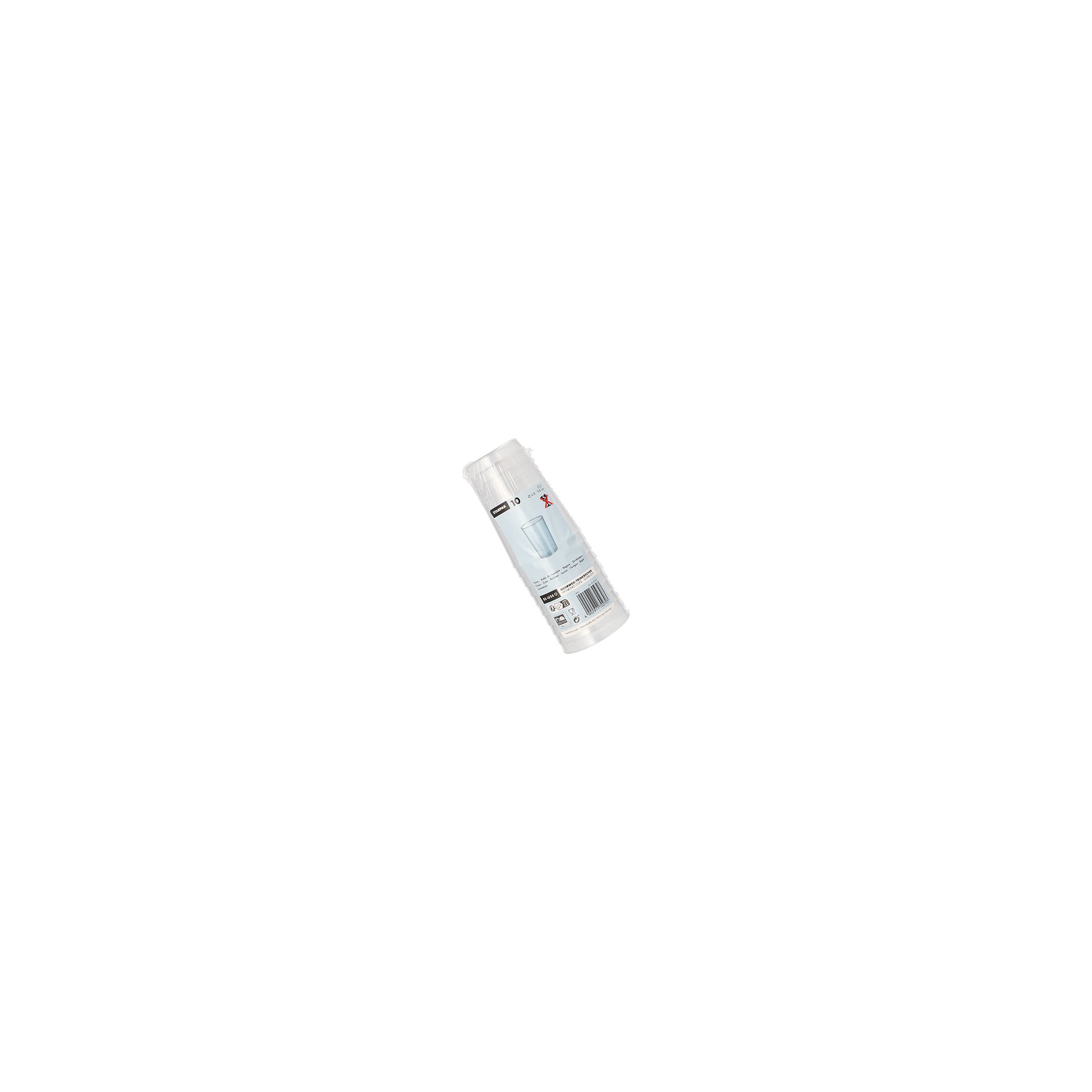 Mehrweg-Trinkbecher PP 0,2 l Ø 6,8 cm · 9,8 cm transluzent Mehrweg-Trinkbecher PP 0,2 l Ø 6,8 cm · 9,8 cm transluzent