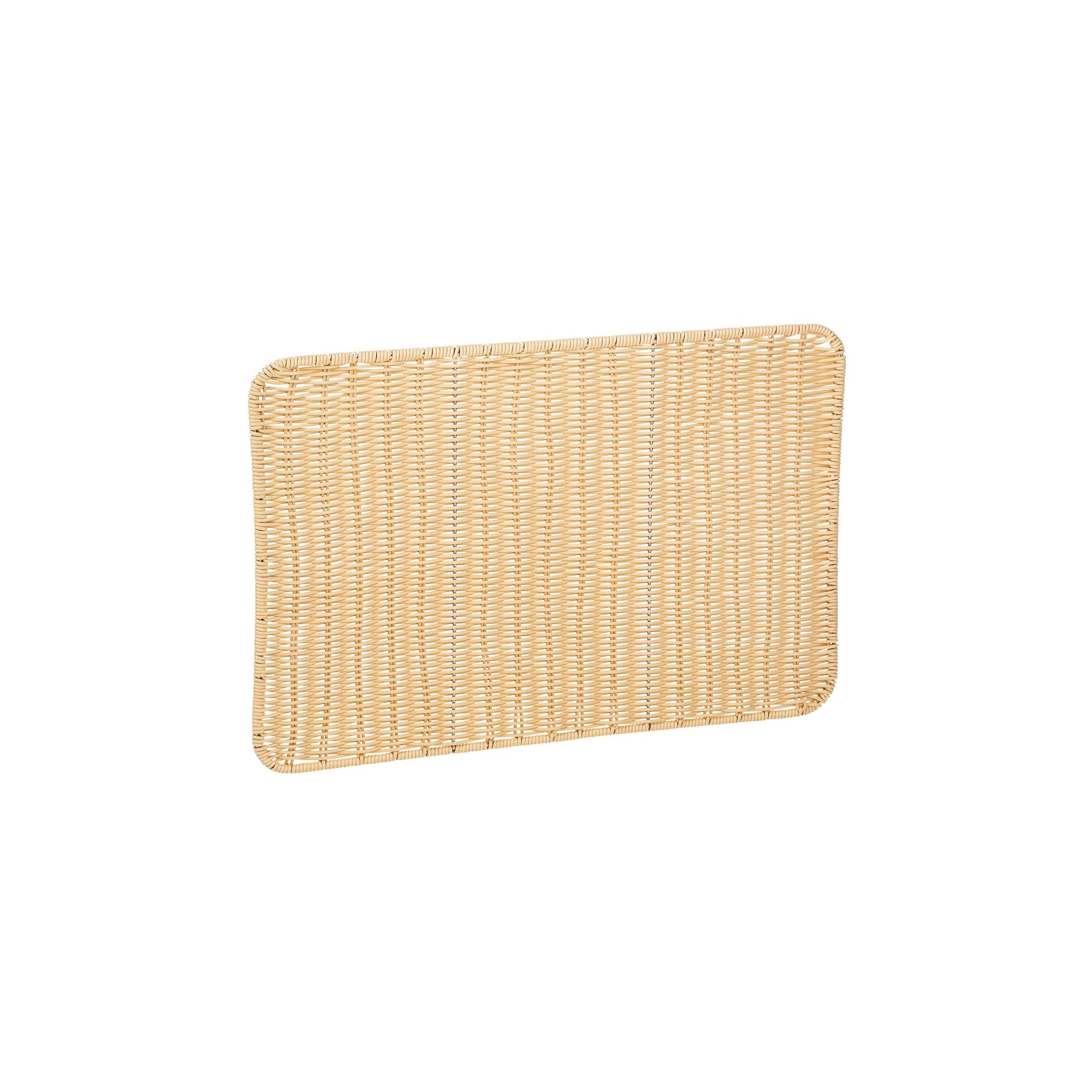 Auslagetablett 60 x 40 x 1 cm, hellbeige Auslagetablett 60 x 40 x 1 cm, hellbeige