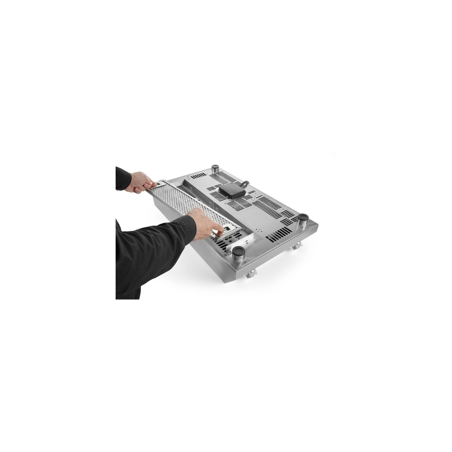 Induktionskocher Modell 7000, Profi Line, 400V/7000W, 405x700x(H)145mm Induktionskocher Modell 7000, Profi Line, 400V/7000W, 405x700x(H)145mm
