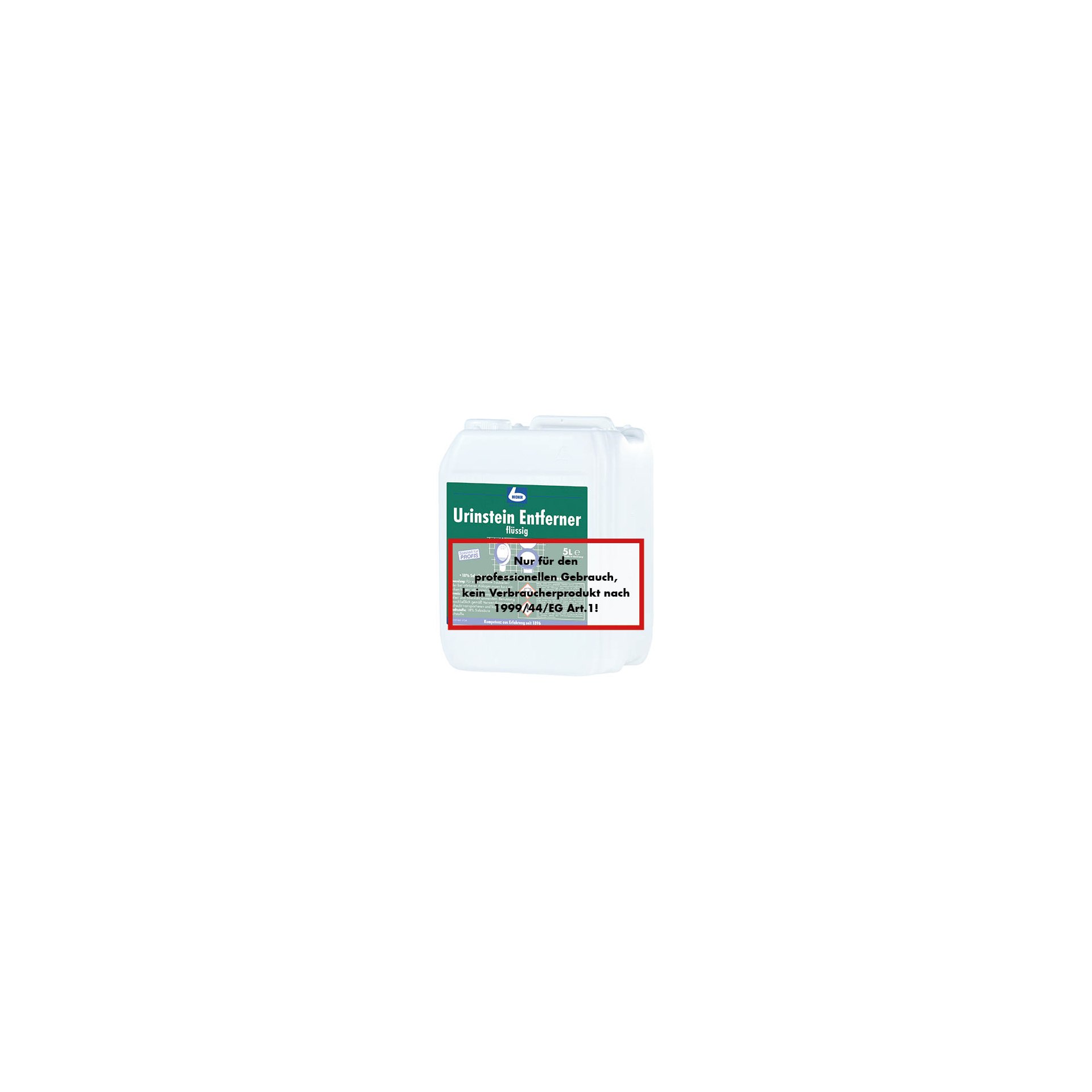 "Dr. Becher" Urinstein Entferner 5 l "Dr. Becher" Urinstein Entferner 5 l