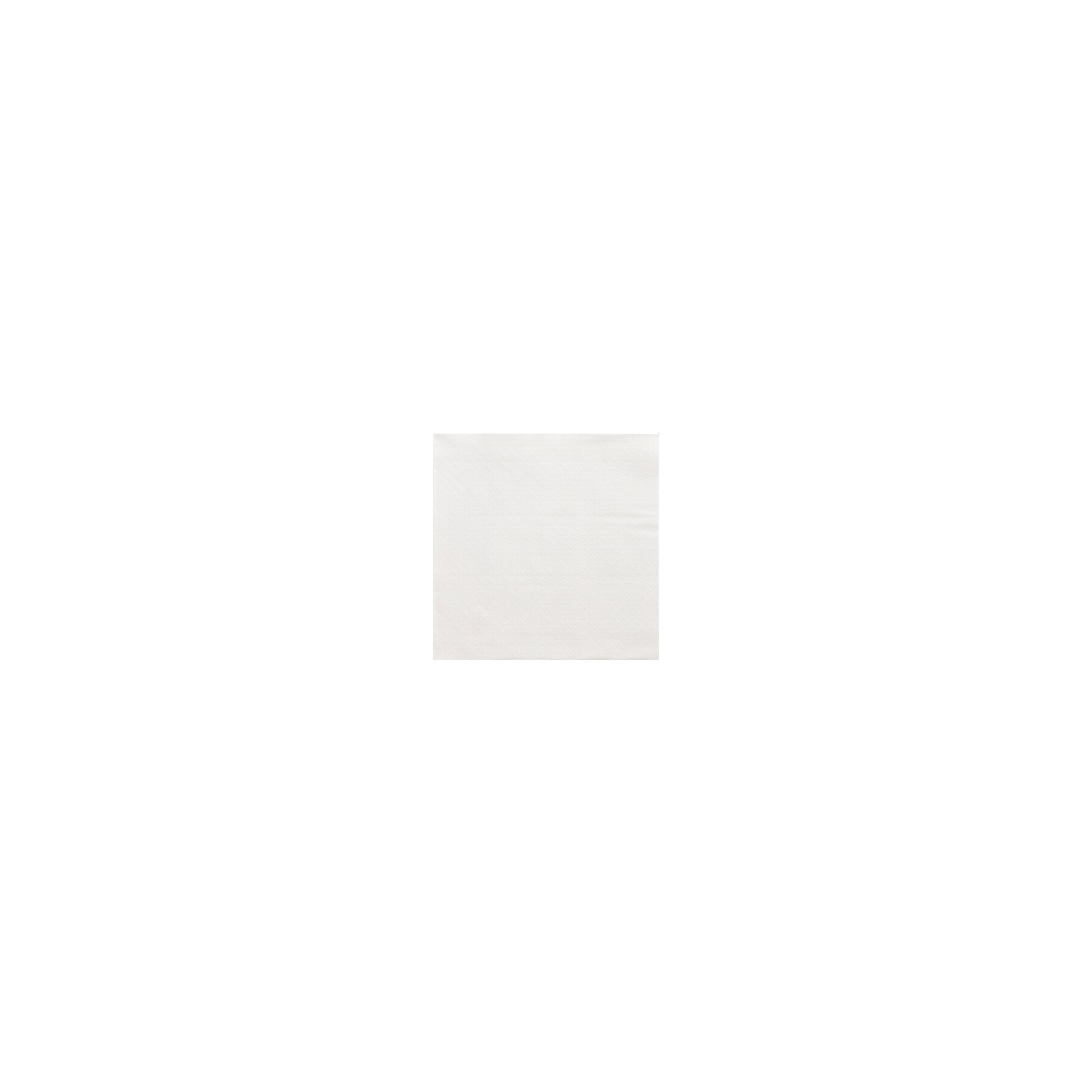 Servietten, 1-lagig 1/4-Falz 33 cm x 33 cm weiss