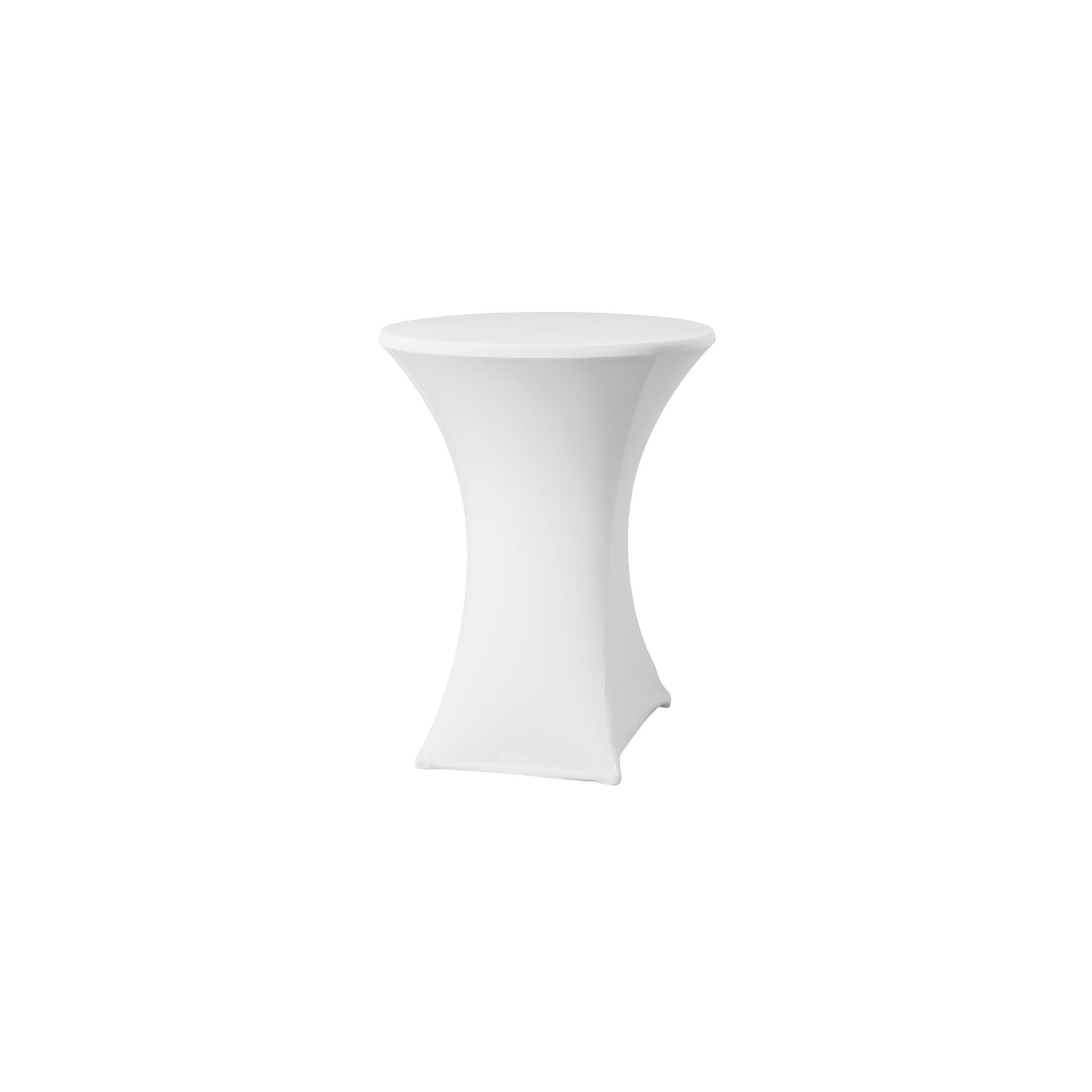 Stehtischhusse ø80-85 cm, 811047, 810958, Weiß, ⌀850x(H)1150mm