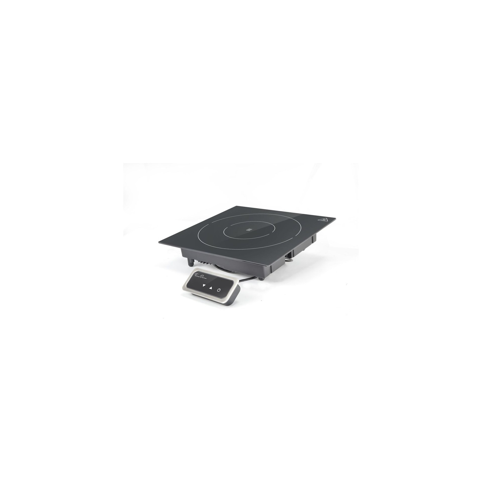 Induktionsheizplatte 1000 W, Fine Dine, Schwarz, 230V/1000W, 350x397x(H)85mm