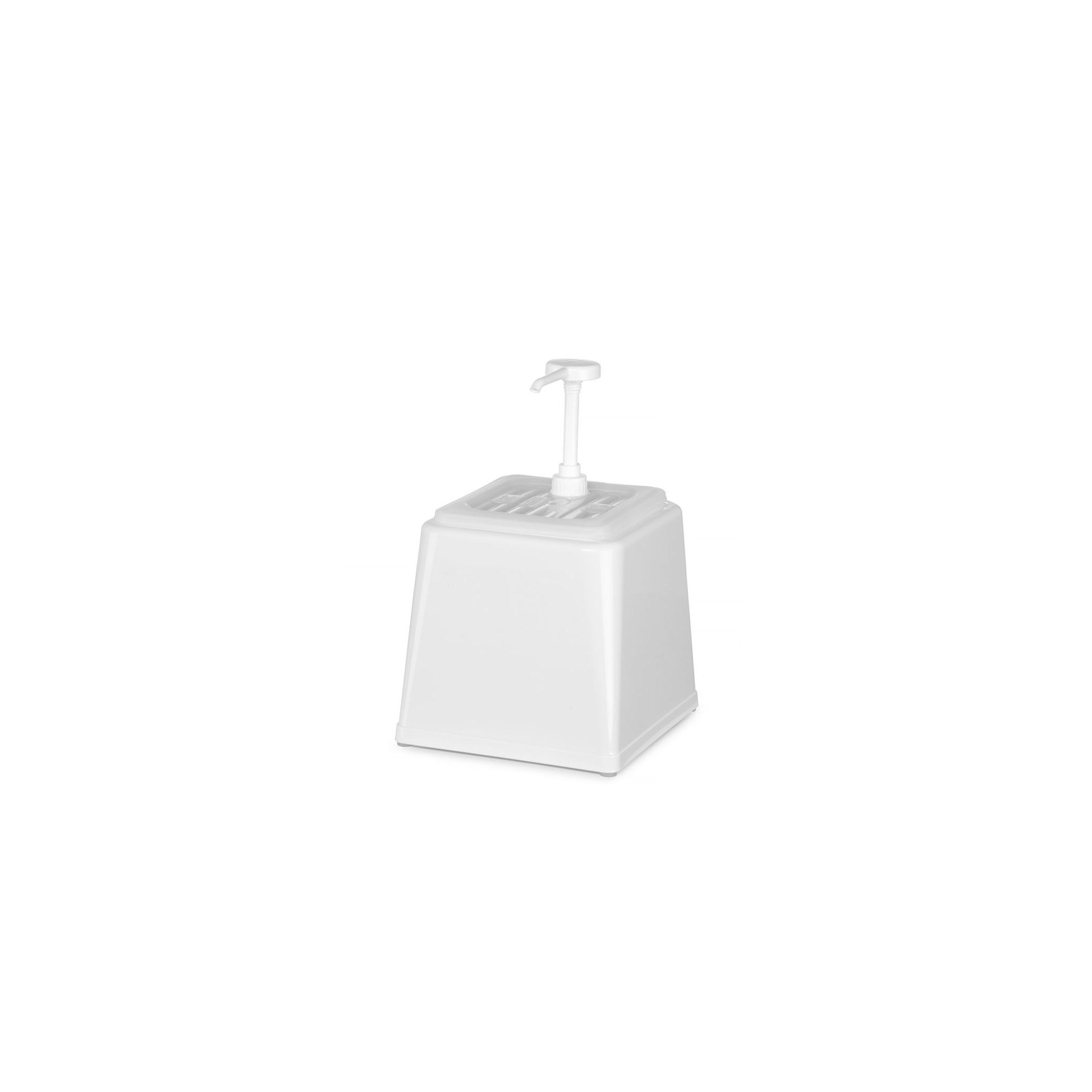 Pump-Saucenspender, 2,5L, Weiß, 230x210x(H)327mm