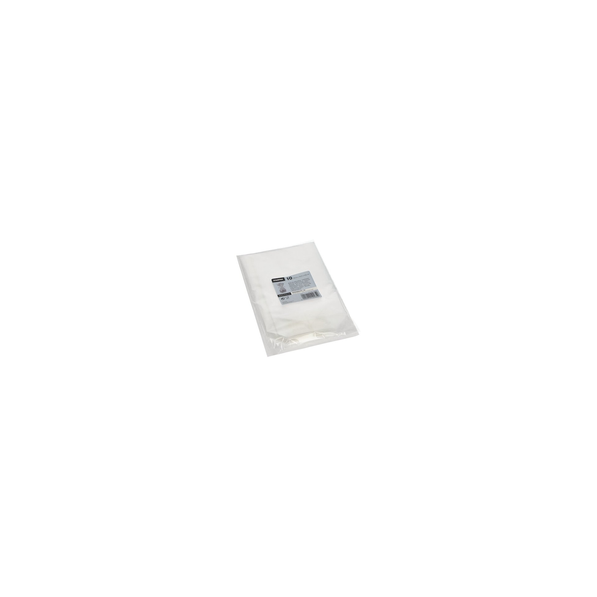Bodenbeutel, PP 23,5 cm x 14,5 cm x 5,8 cm transparent Bodenbeutel, PP 23,5 cm x 14,5 cm x 5,8 cm transparent