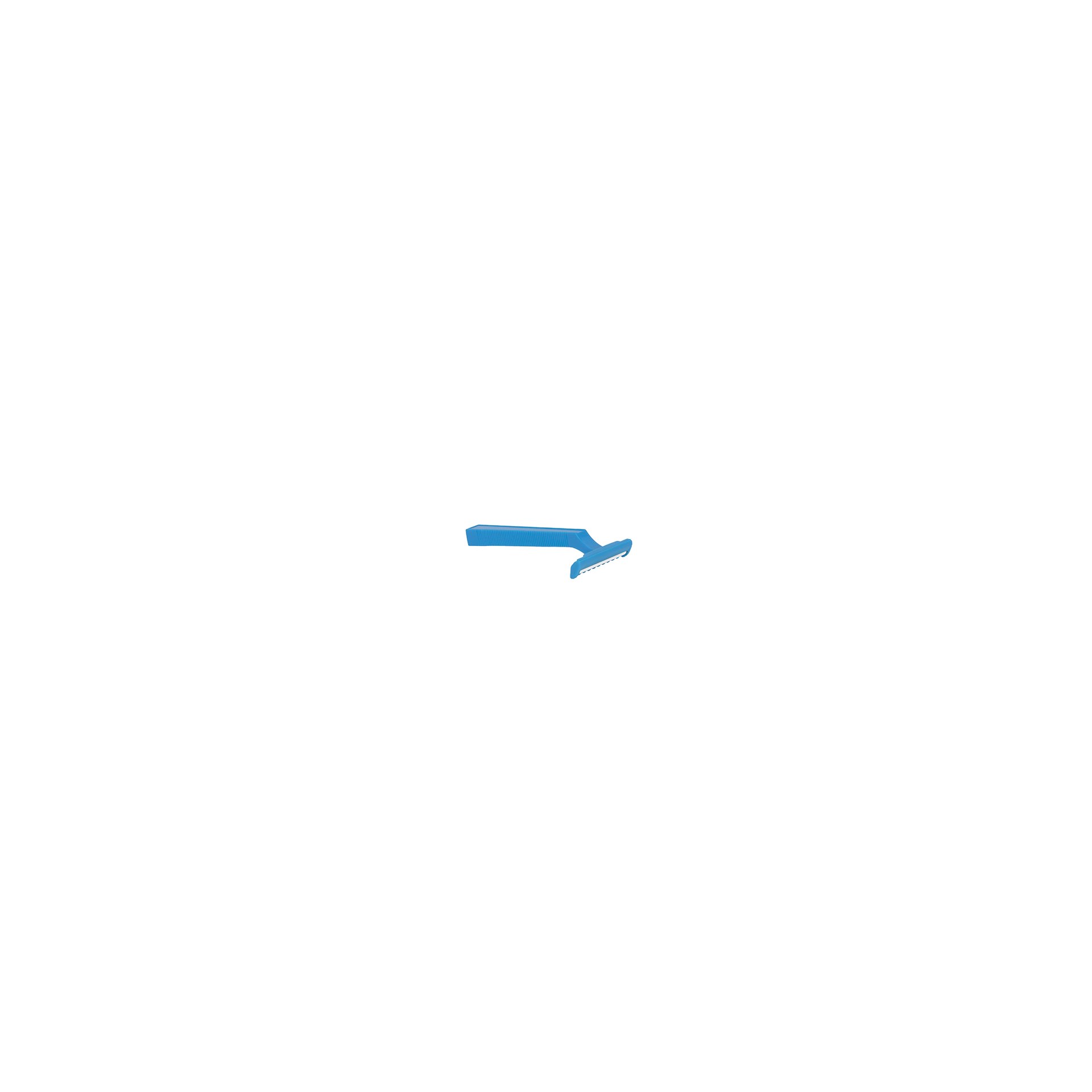 "Medi-Inn" Einmal-Rasierer einschneidig 10 cm x 4 cm blau "Medi-Inn" Einmal-Rasierer einschneidig 10 cm x 4 cm blau