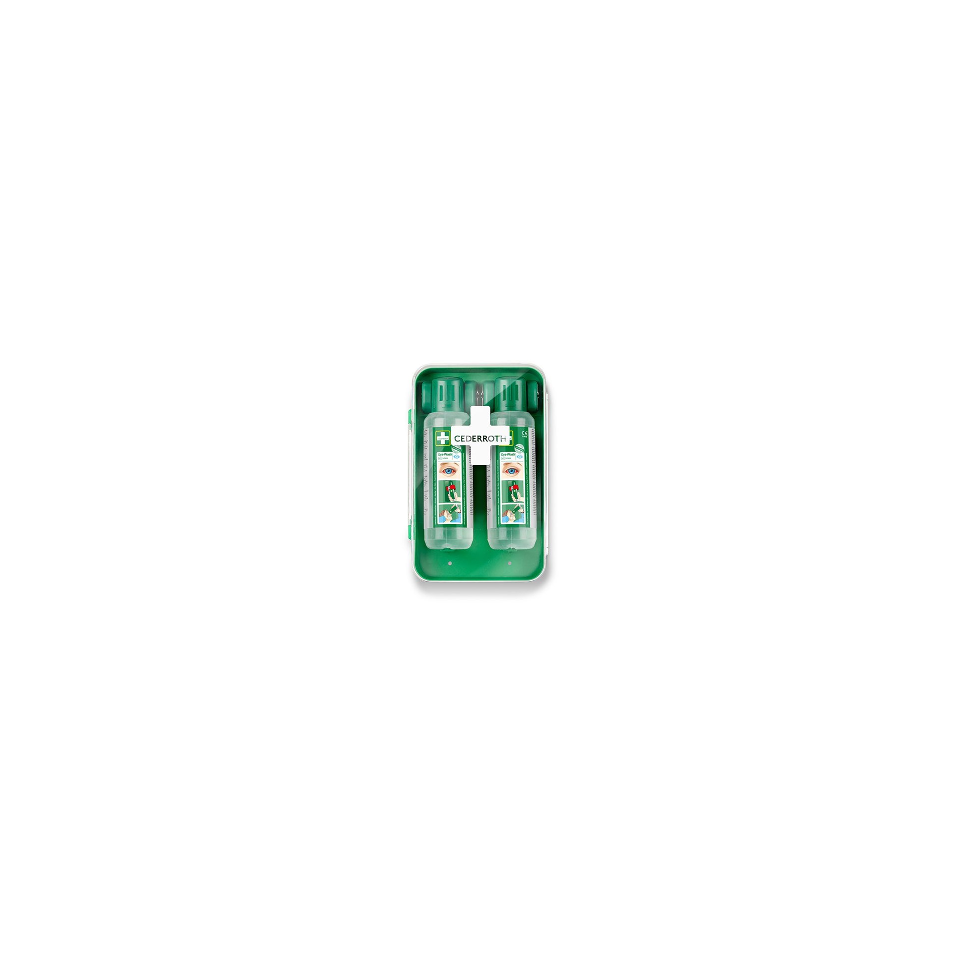 "Cederroth" Augendusche 29,6 cm x 19,2 cm "Eye-Wash-Cabinet" inkl. 2 Flaschen (500ml) "Cederroth" Augendusche 29,6 cm x 19,2 cm "Eye-Wash-Cabinet" inkl. 2 Flaschen (500ml)