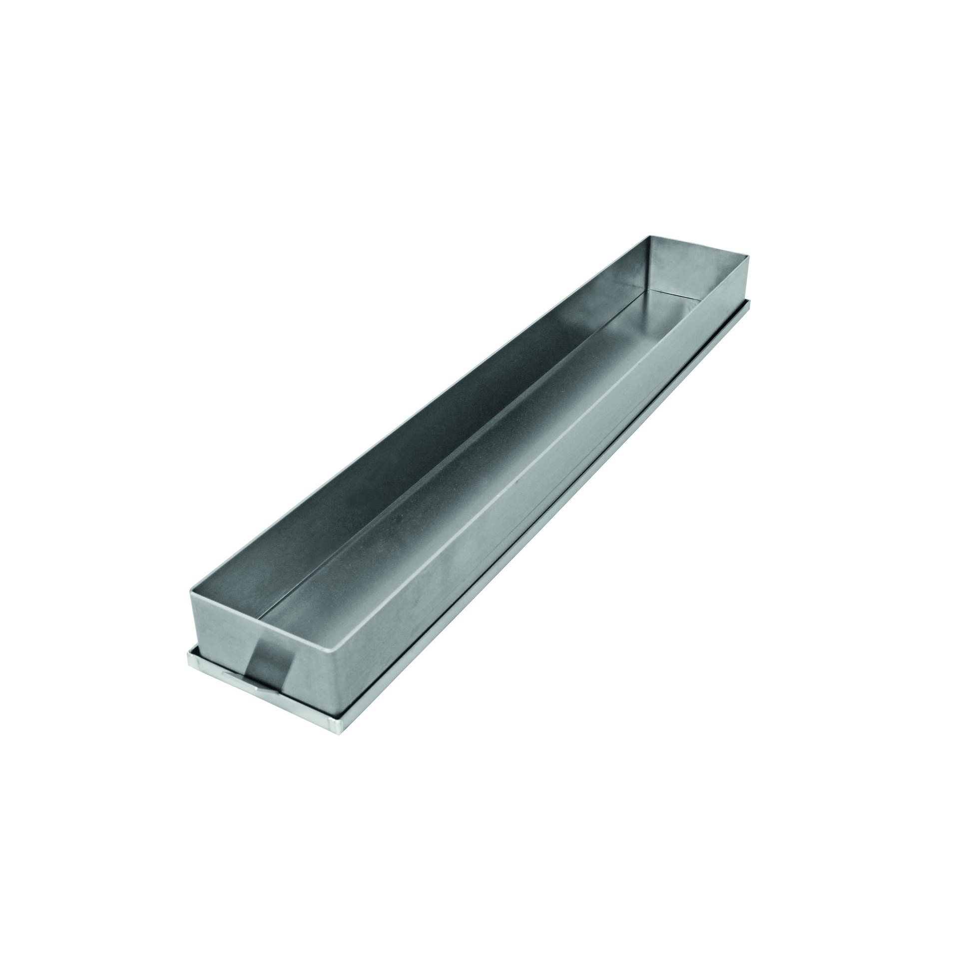Schnittkuchenblech Aluminium 580 x 100 x 50 2-tlg Schnittkuchenblech Aluminium 580 x 100 x 50 2-tlg