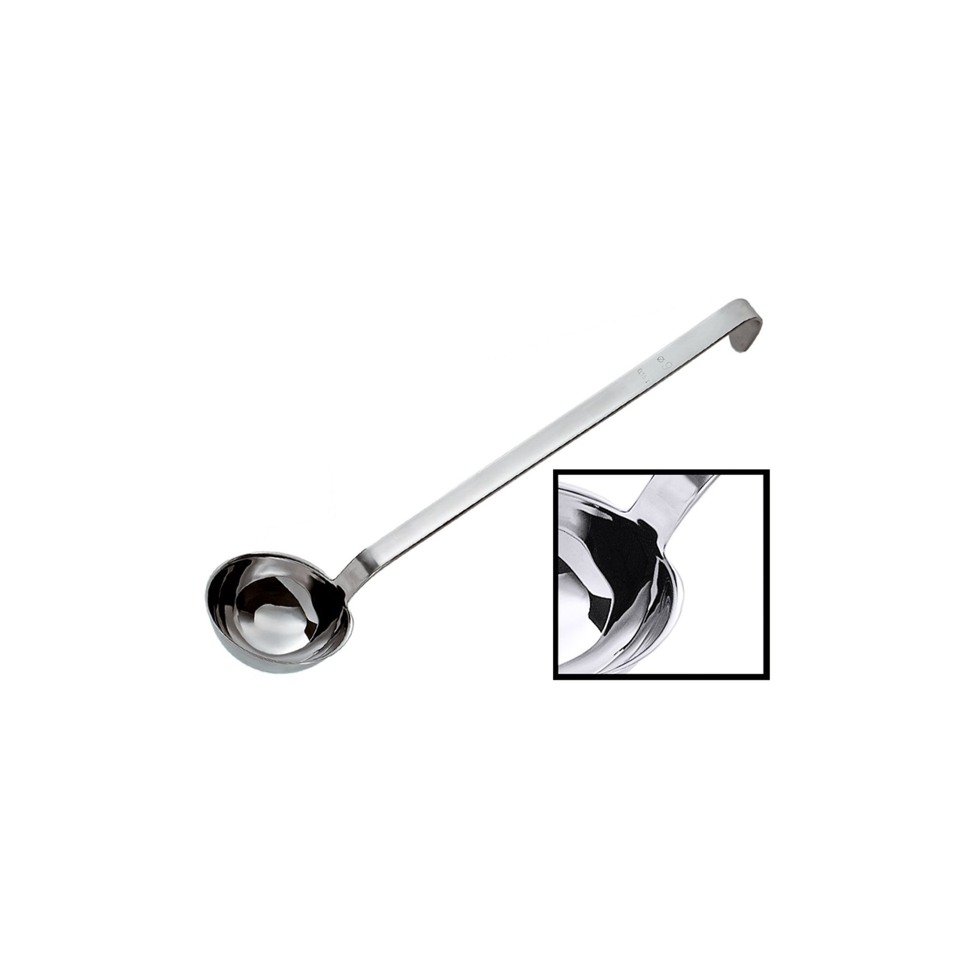 Schöpfkelle, fugenlos 14 cm