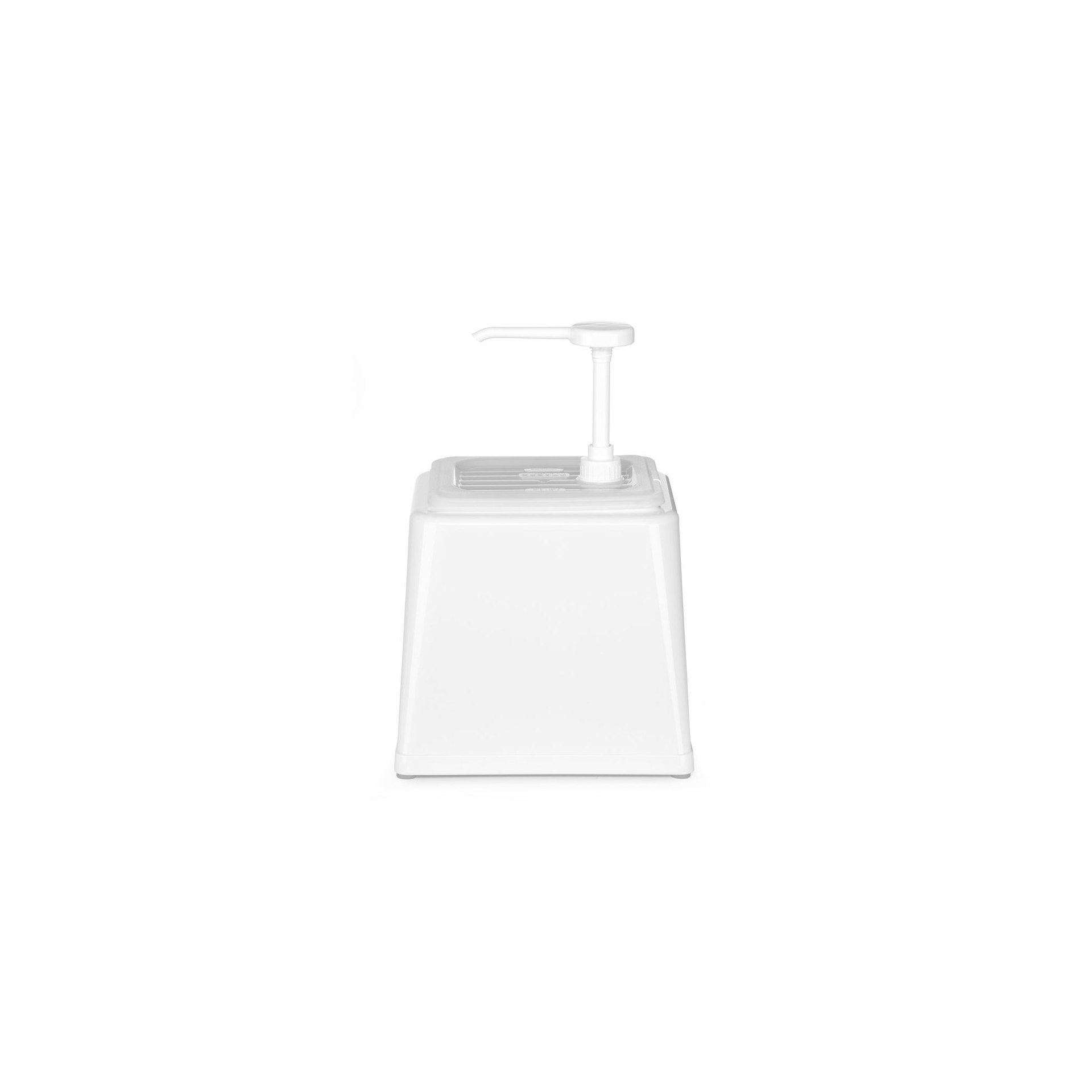 Pump-Saucenspender, 2,5L, Weiß, 230x210x(H)327mm Pump-Saucenspender, 2,5L, Weiß, 230x210x(H)327mm
