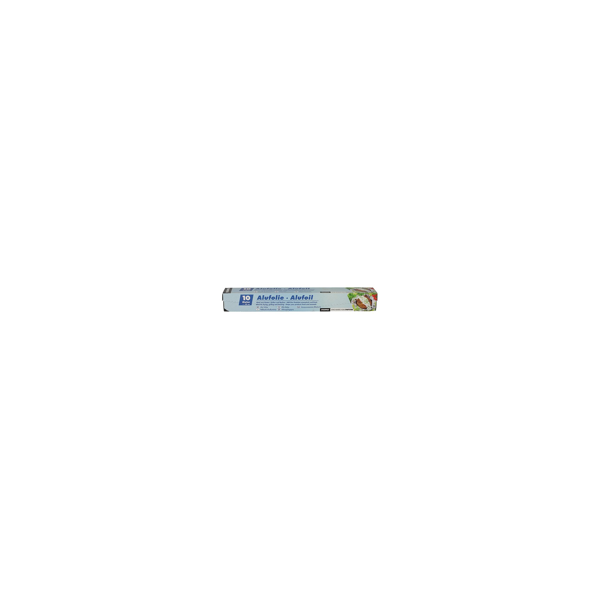 Alufolie 10 m x 30 cm in Faltschachtel
