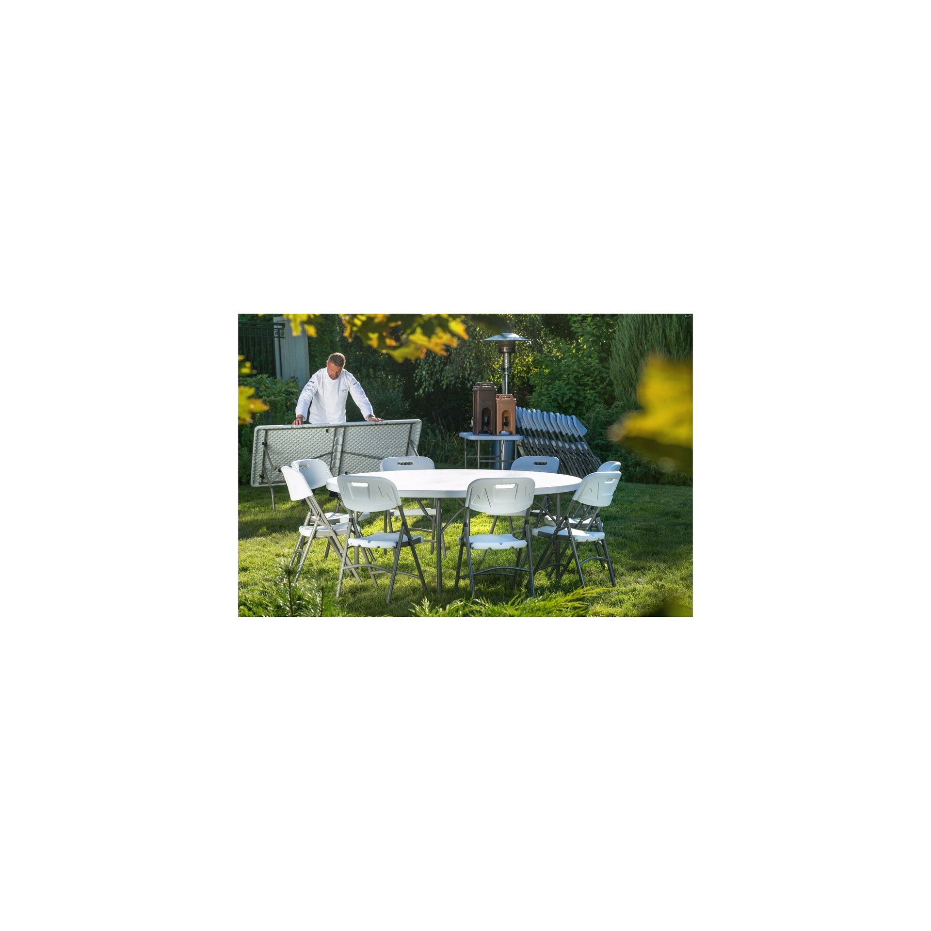 Catering-Sessel, AmerBox, Max. Last 175 kg., Weiß, 540x440x(H)840mm Catering-Sessel, AmerBox, Max. Last 175 kg., Weiß, 540x440x(H)840mm