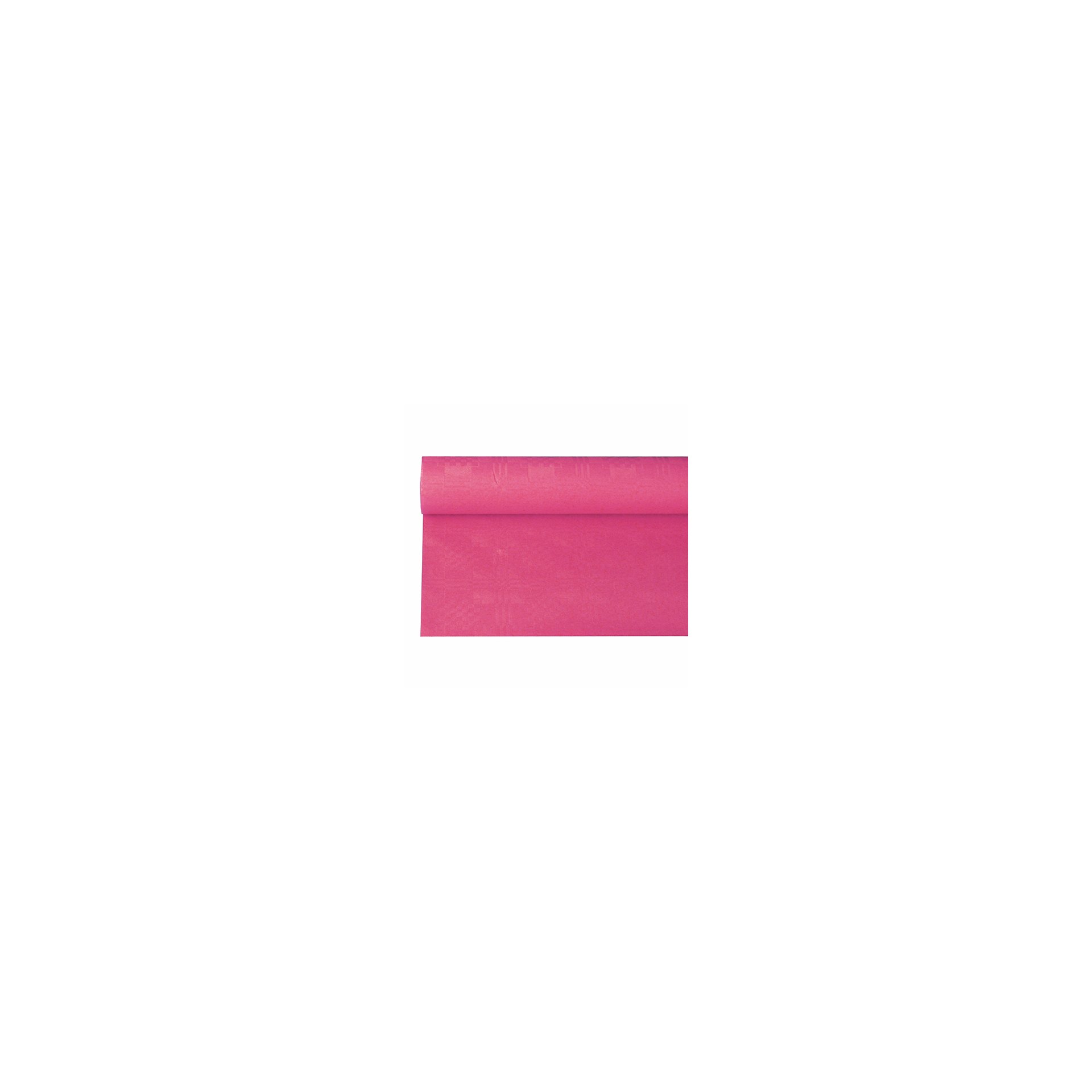 Papiertischtuch mit Damastprägung 6 m x 1,2 m fuchsia