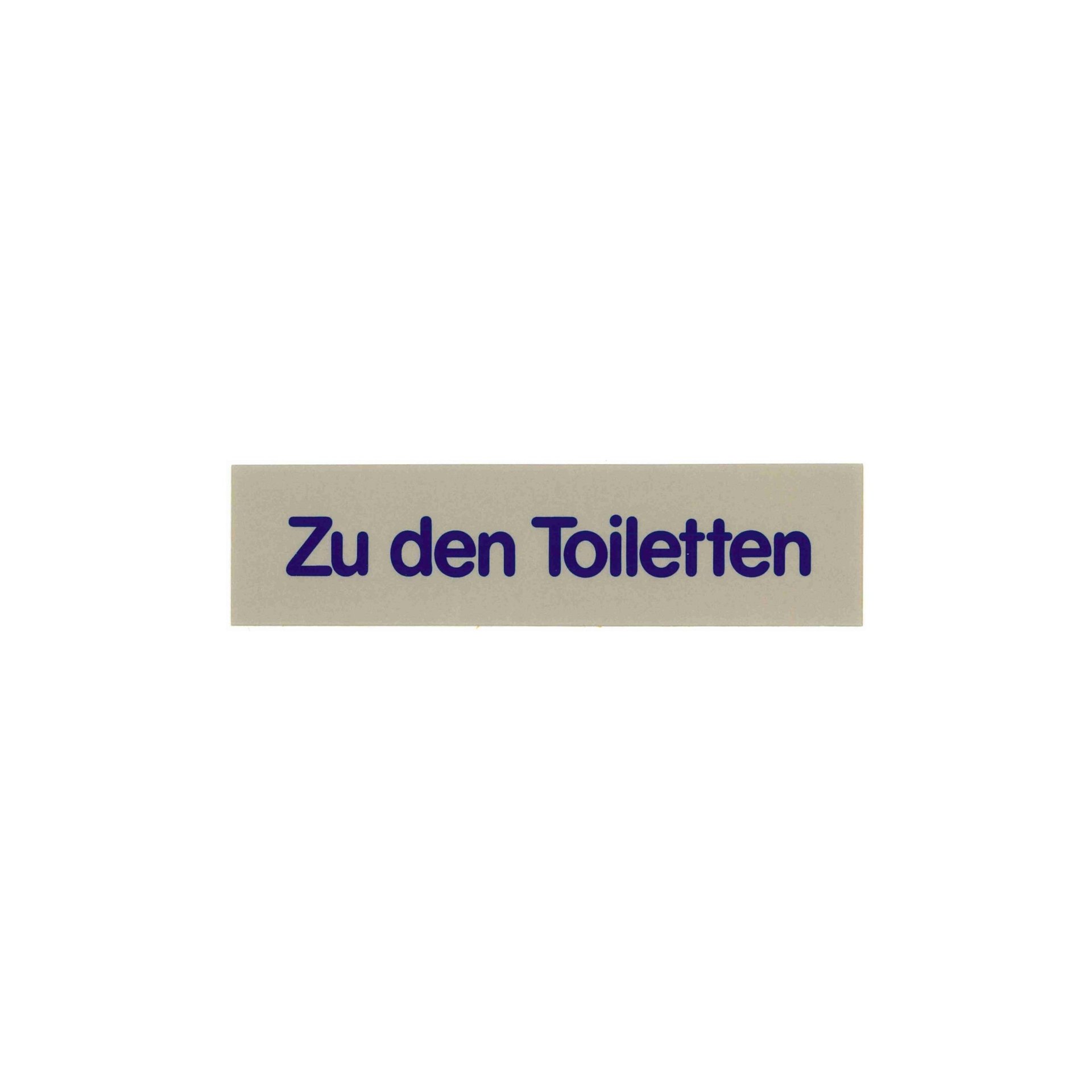 Schilder Zu den Toiletten Schilder Zu den Toiletten