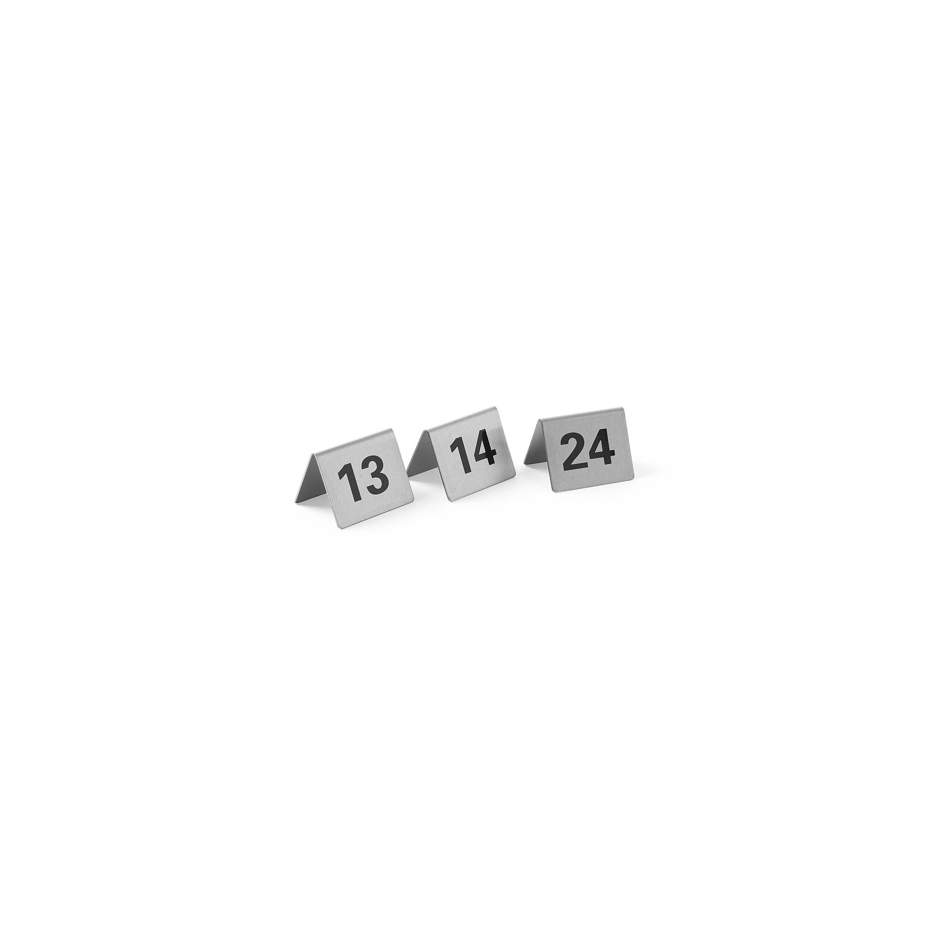 Tischnummern, Nummer 13-24 Tischnummern, Nummer 13-24