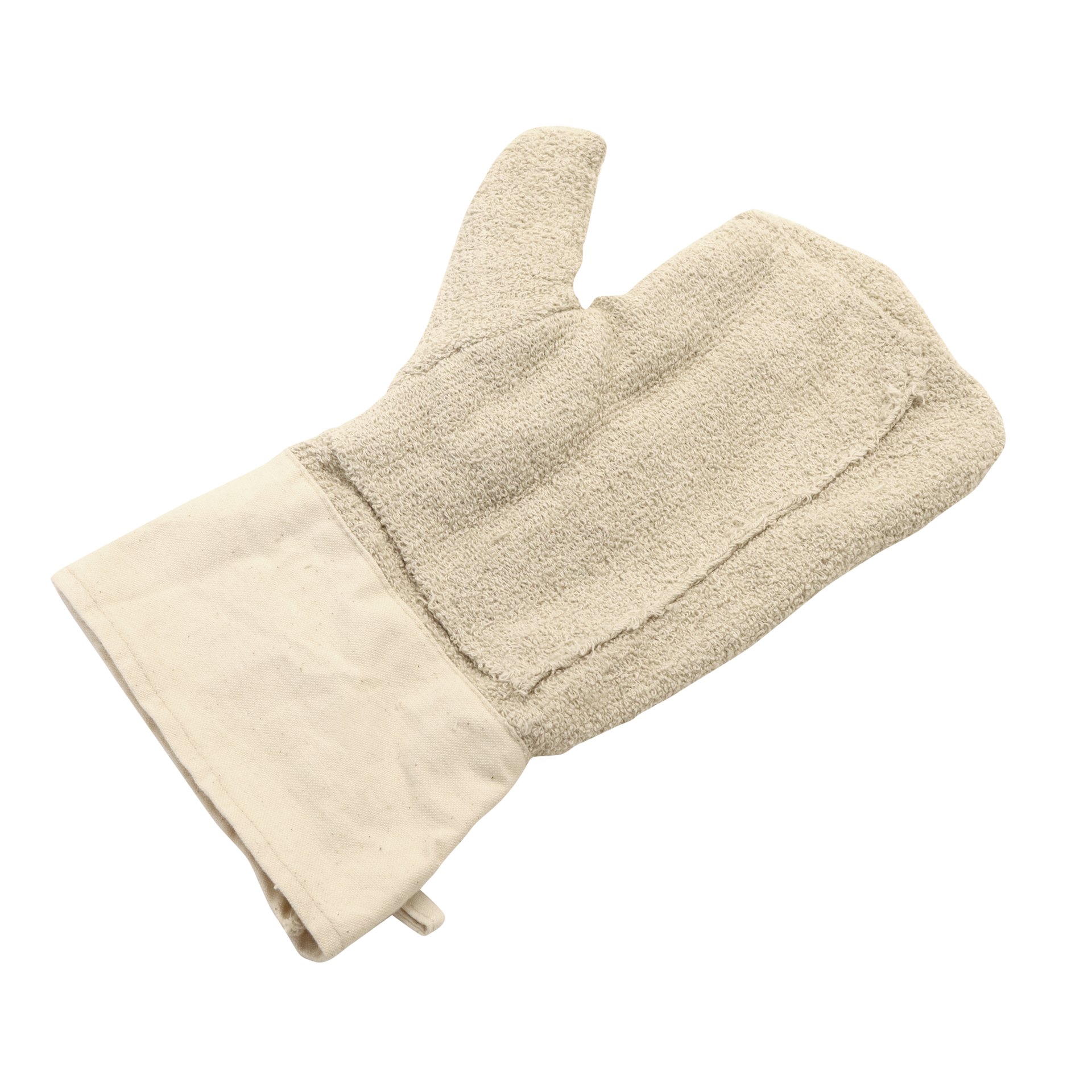 Backhandschuhe aus Henkelplüsch, kurze Stulpe