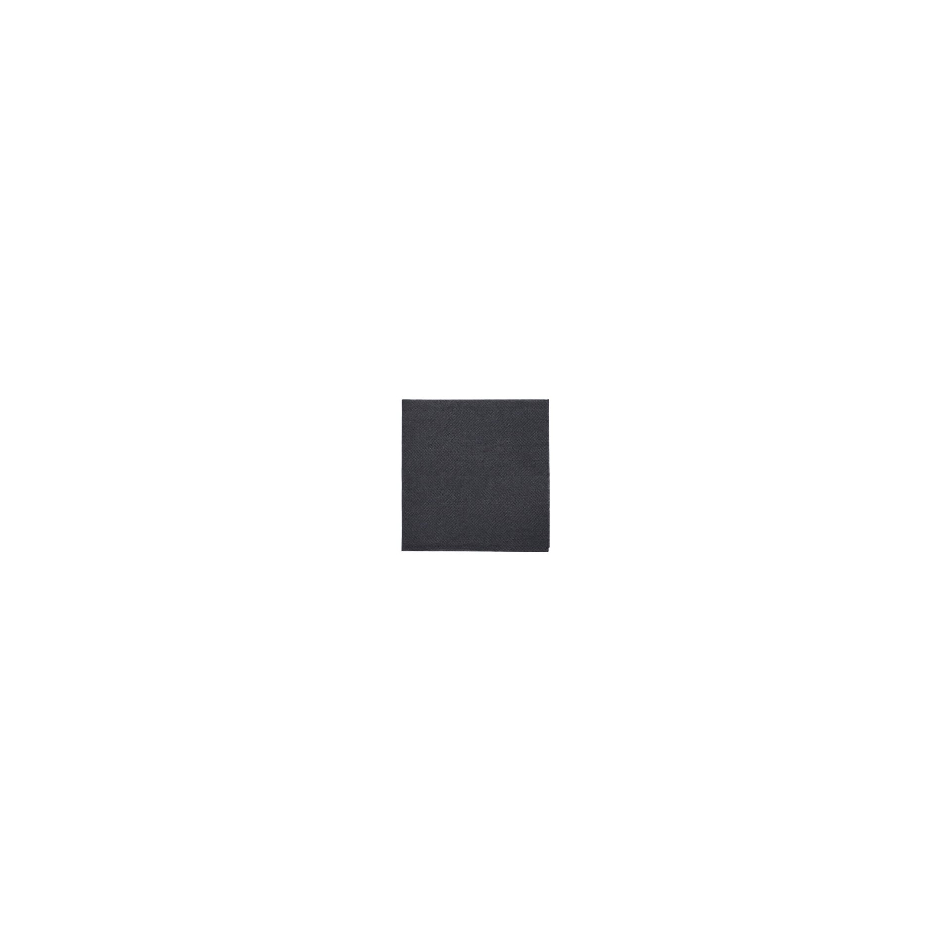 Servietten "DAILY Collection" 1/4-Falz 24 cm x 24 cm schwarz Servietten "DAILY Collection" 1/4-Falz 24 cm x 24 cm schwarz