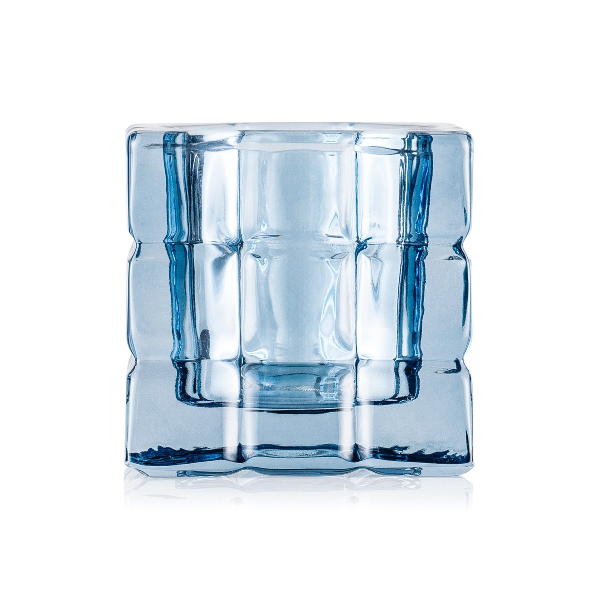 Cube Steel Blue YUYU, 6,5 x 6,5 x 6,5 cm