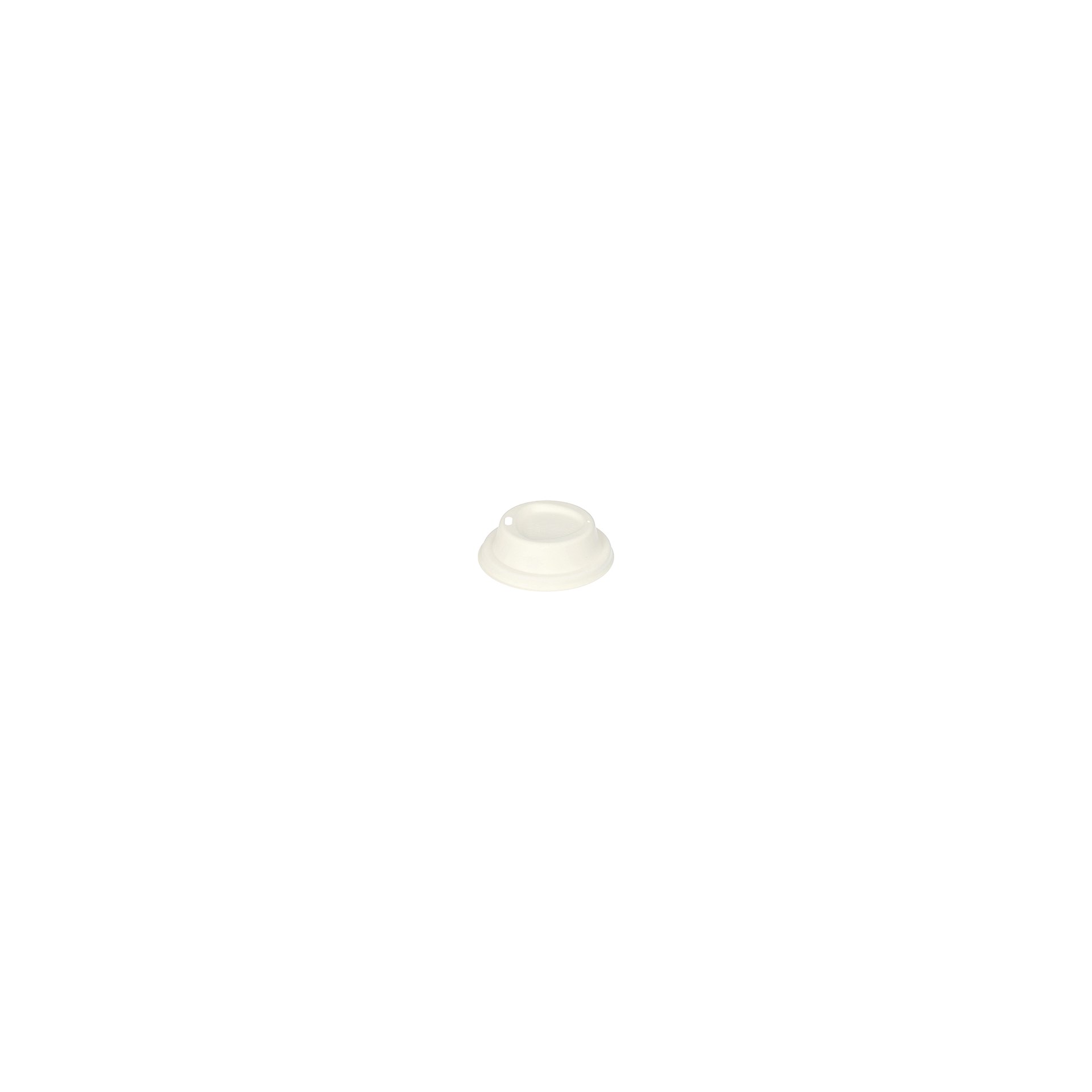 papstar-87934-dom-deckel-zuckerrohr-pure-rund-8cm-2-5cm-weiss-1 Dom-Deckel, Zuckerrohr "pure" rund Ø 8 cm · 2,5 cm weiss