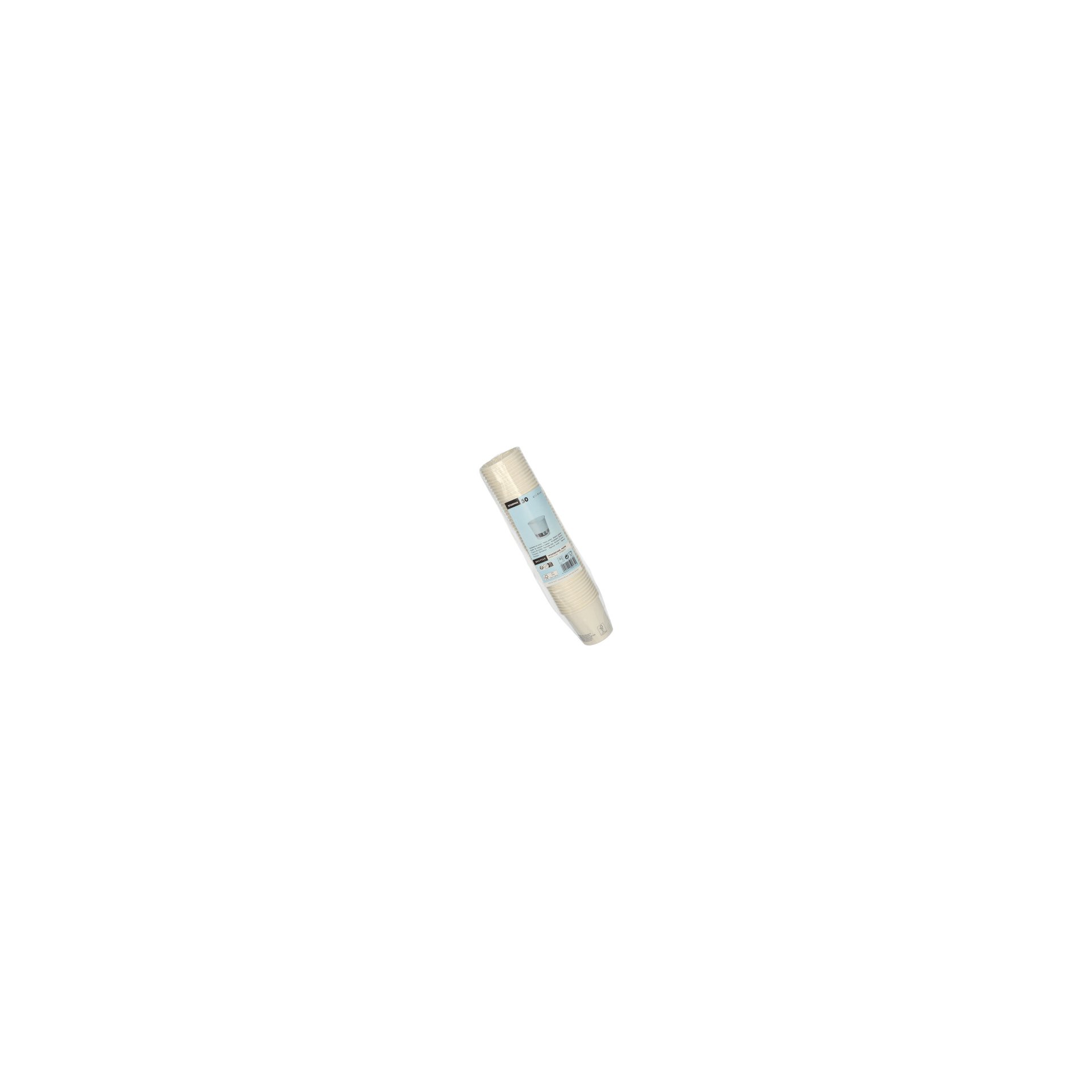Trinkbecher, Pappe "To Go" 0,1 l Ø 6 cm · 6 cm weiss Trinkbecher, Pappe "To Go" 0,1 l Ø 6 cm · 6 cm weiss
