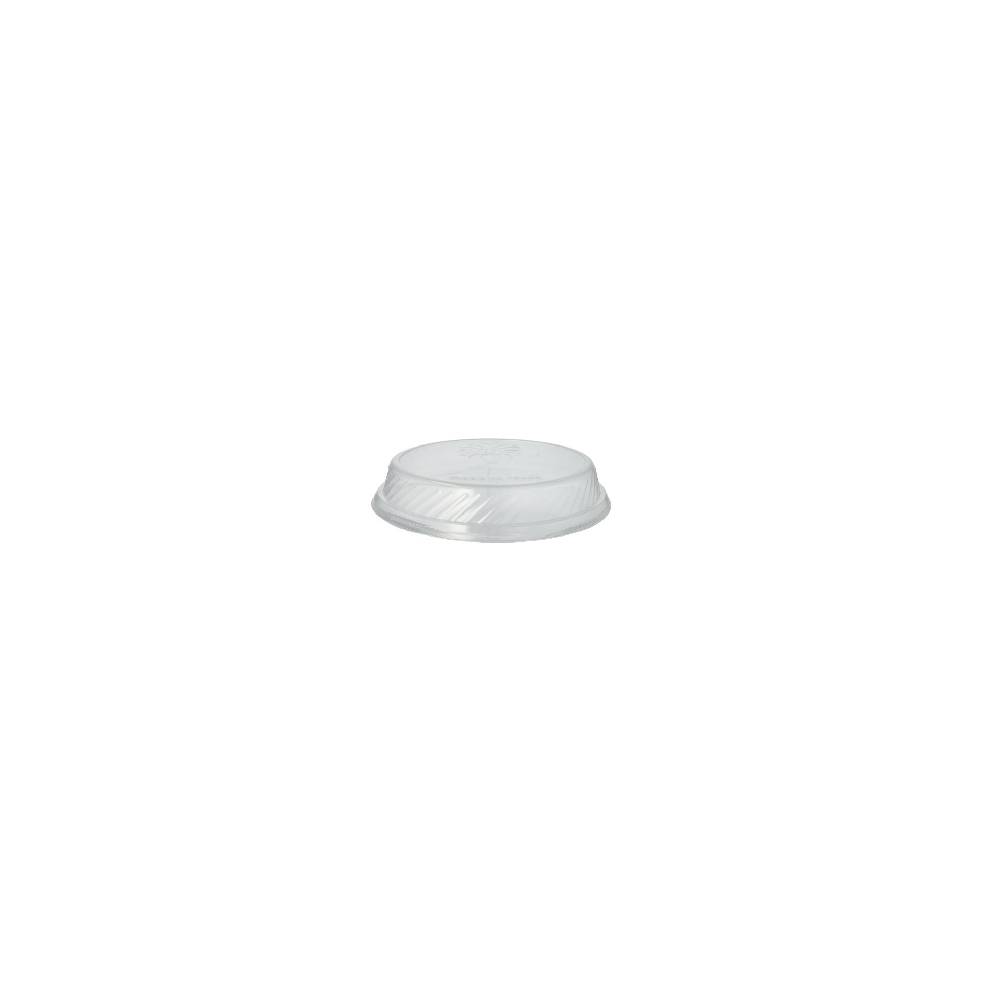 Mehrweg-Deckel für Menü-Teller PP rund Ø 22,7 cm · 4,1 cm transparent Mehrweg-Deckel für Menü-Teller PP rund Ø 22,7 cm · 4,1 cm transparent