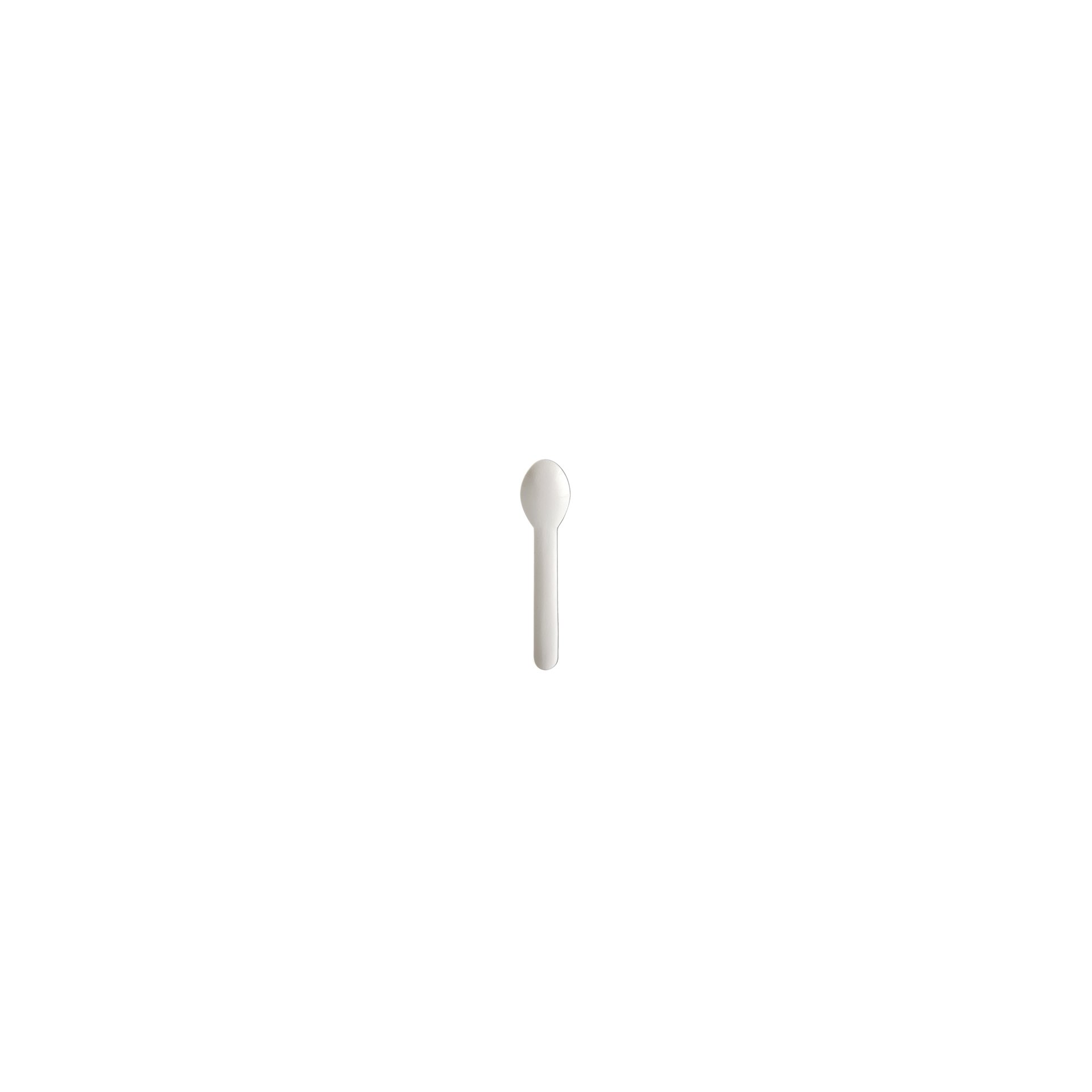 Kaffeelöffel, Papier "pure" 13 cm weiss Kaffeelöffel, Papier "pure" 13 cm weiss
