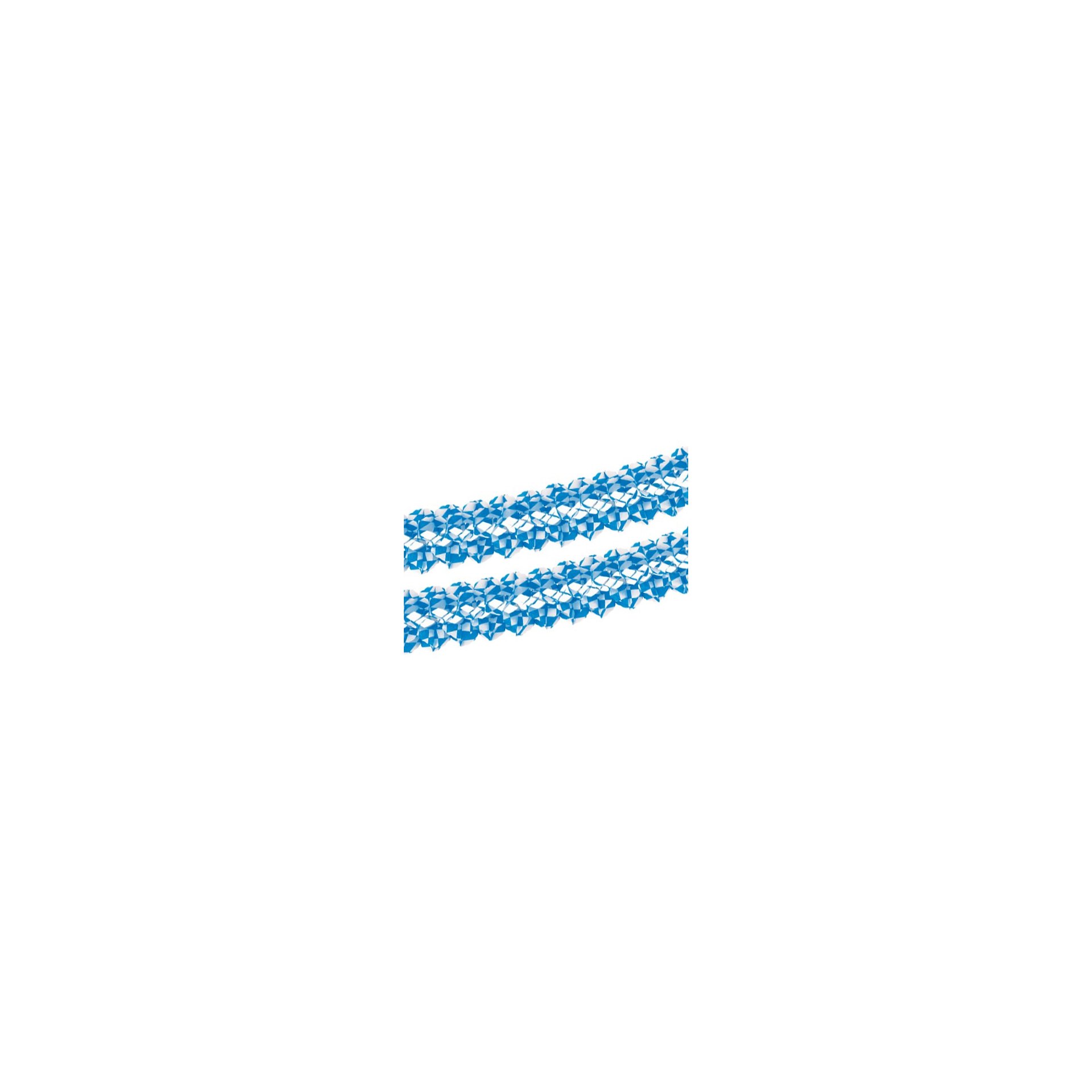 Girlande, Papier Ø 16 cm · 4 m "Bayrisch Blau" schwer entflammbar Girlande, Papier Ø 16 cm · 4 m "Bayrisch Blau" schwer entflammbar