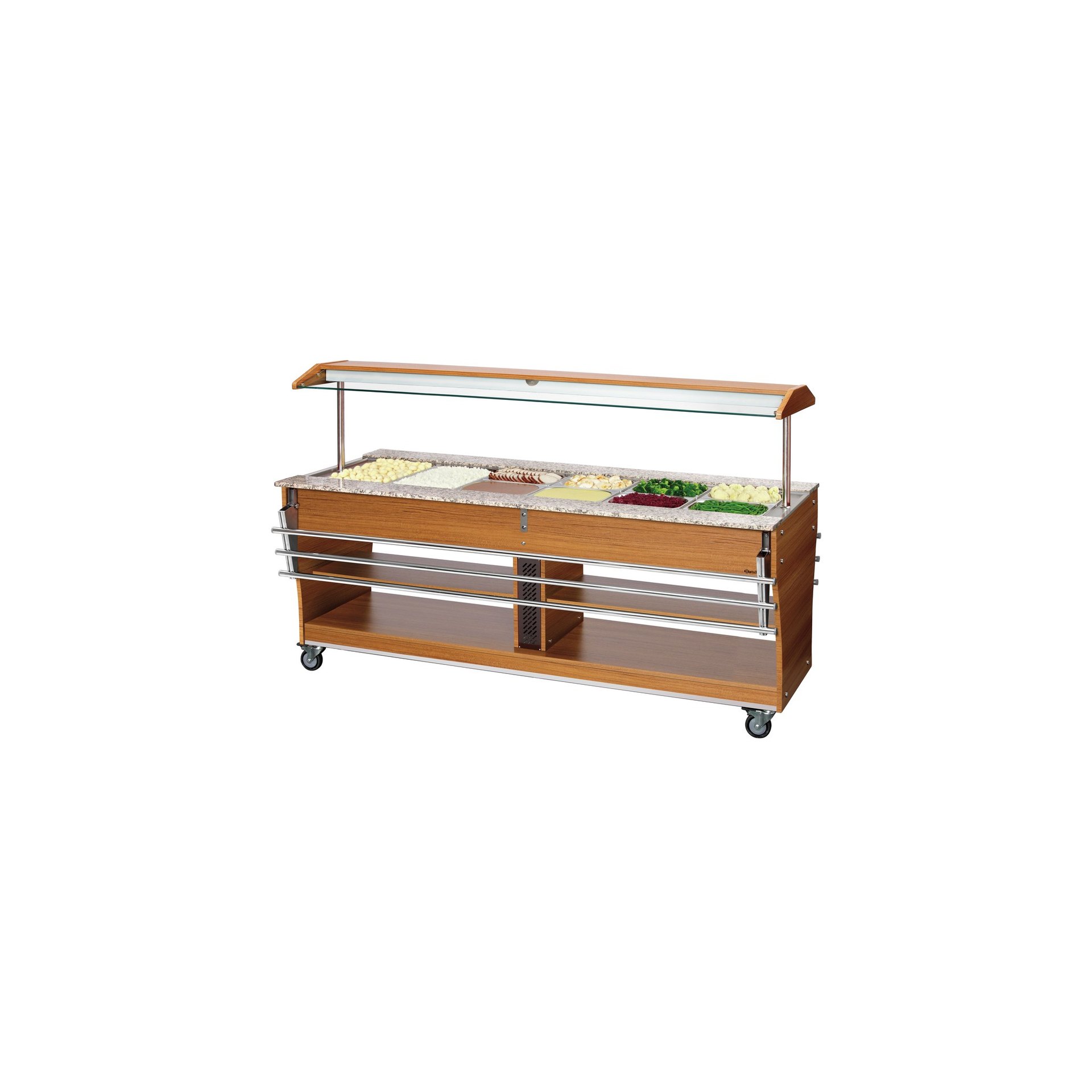 Buffetwagen, warm, 6x 1/1 GN Buffetwagen, warm, 6x 1/1 GN