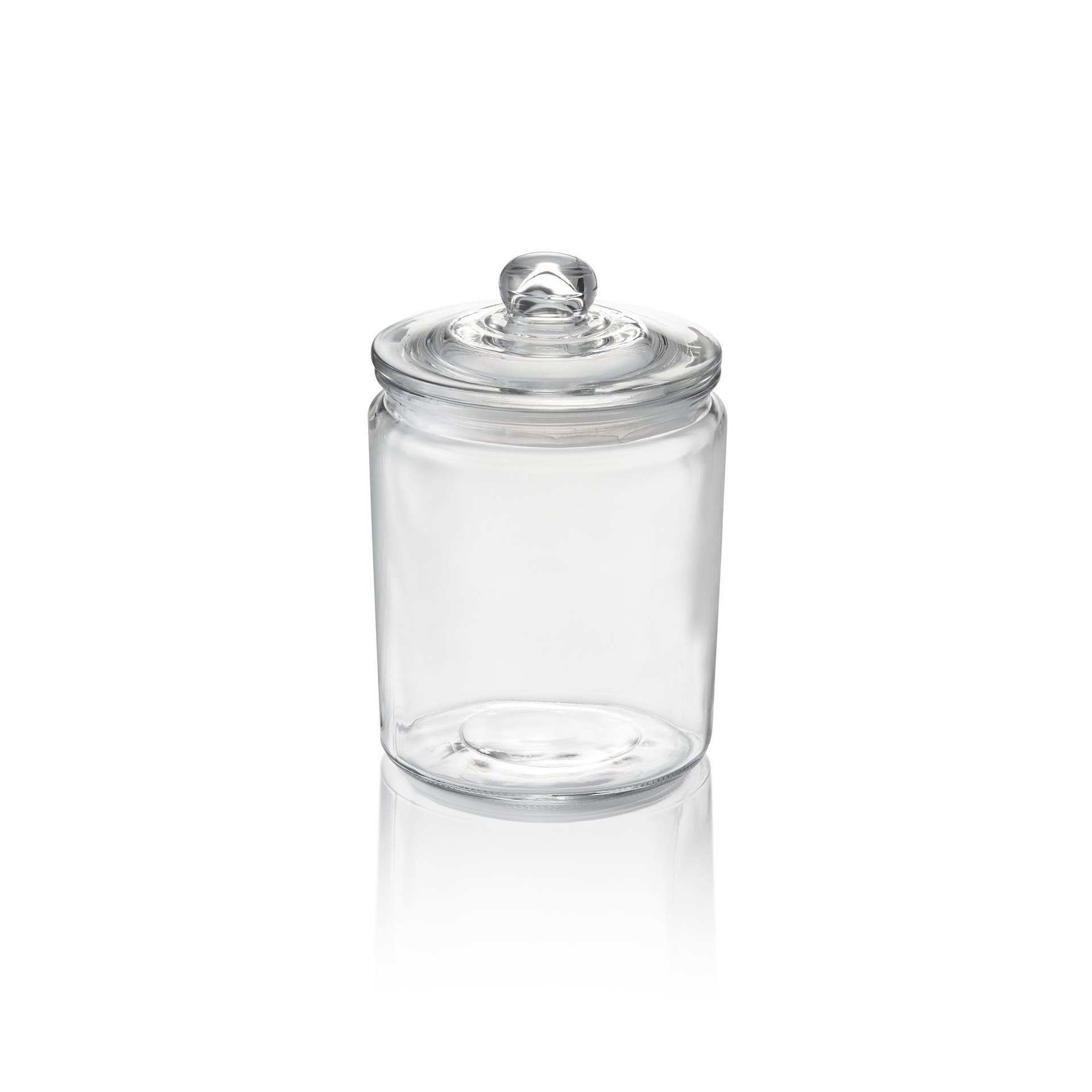 Vorratsglas, 2 ltr., Ø 15 cm, Höhe 21 cm, Glas, Polyethylen Vorratsglas, 2 ltr., Ø 15 cm, Höhe 21 cm, Glas, Polyethylen