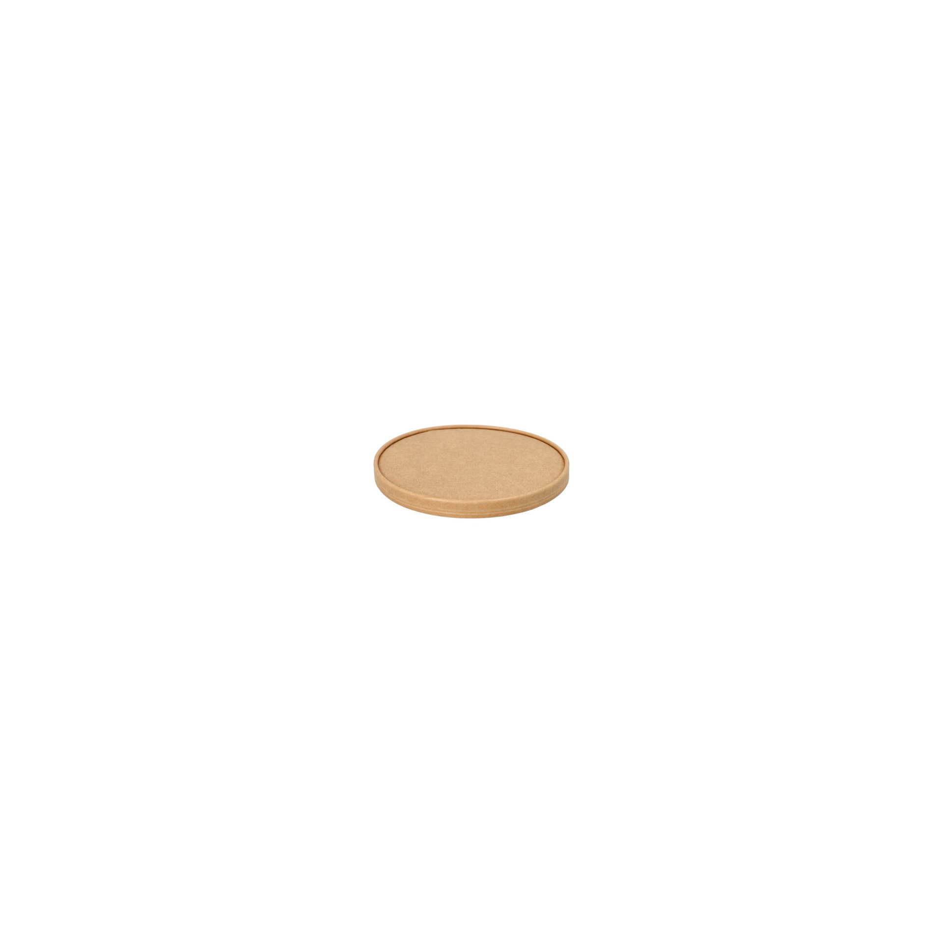 Deckel für Salatschalen, Pappe "pure" rund Ø 18,4 cm braun Deckel für Salatschalen, Pappe "pure" rund Ø 18,4 cm braun