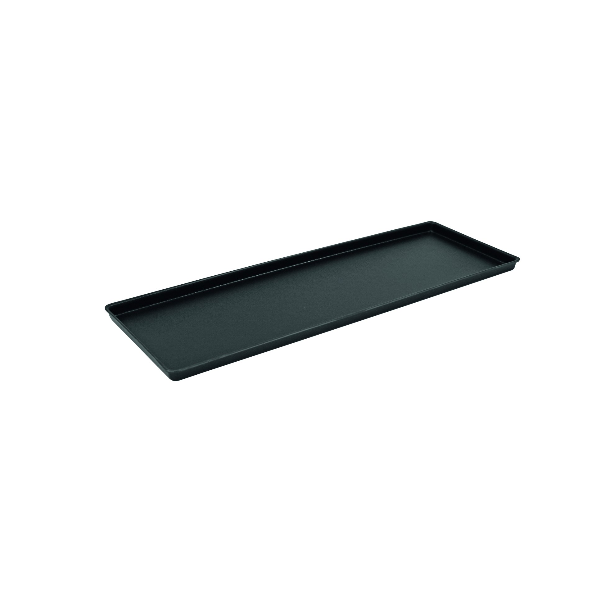 Auslagetablett 195 x 580 x 20 mm, schwarz Auslagetablett 195 x 580 x 20 mm, schwarz