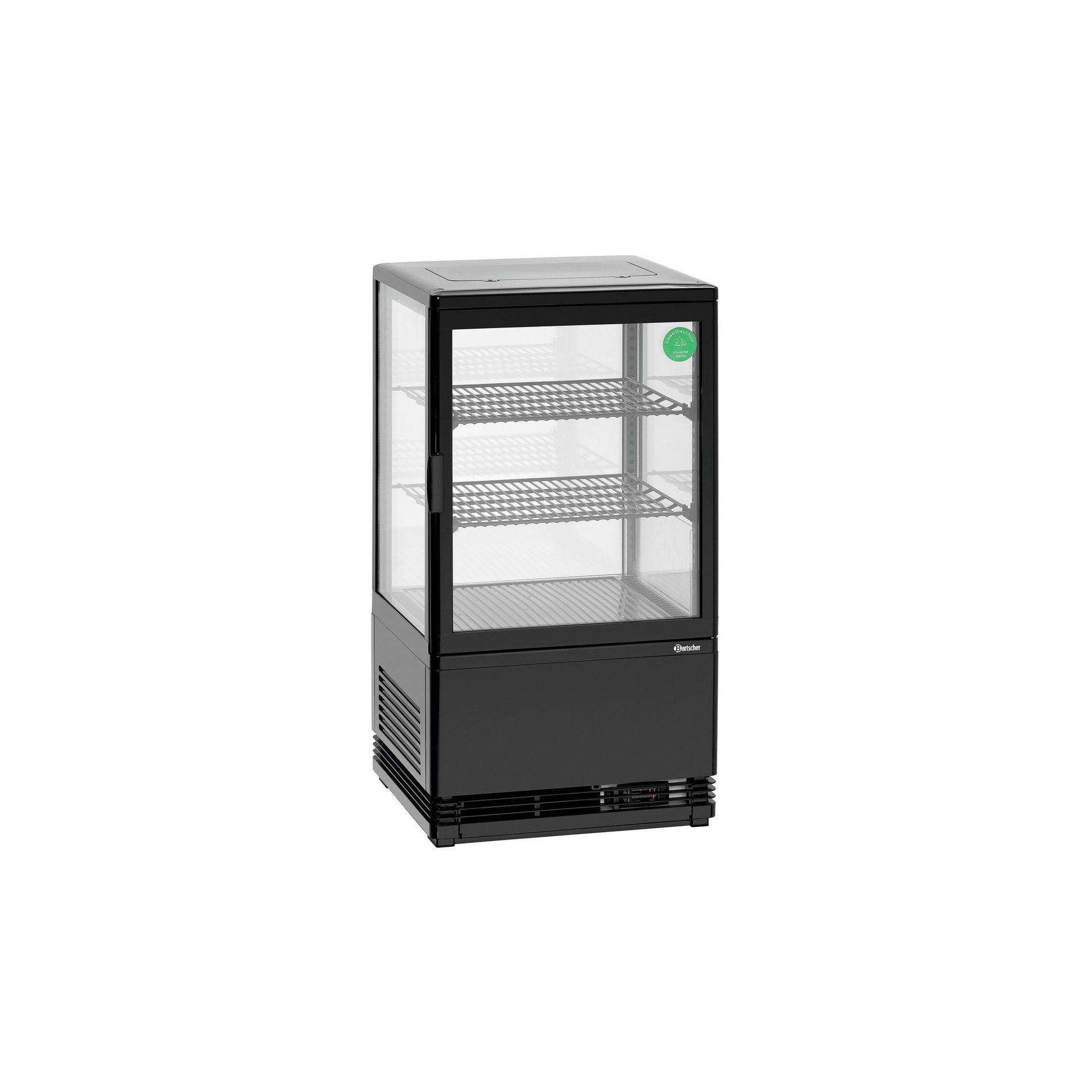 Mini-Kühlvitrine 58L-SW Mini-Kühlvitrine 58L-SW